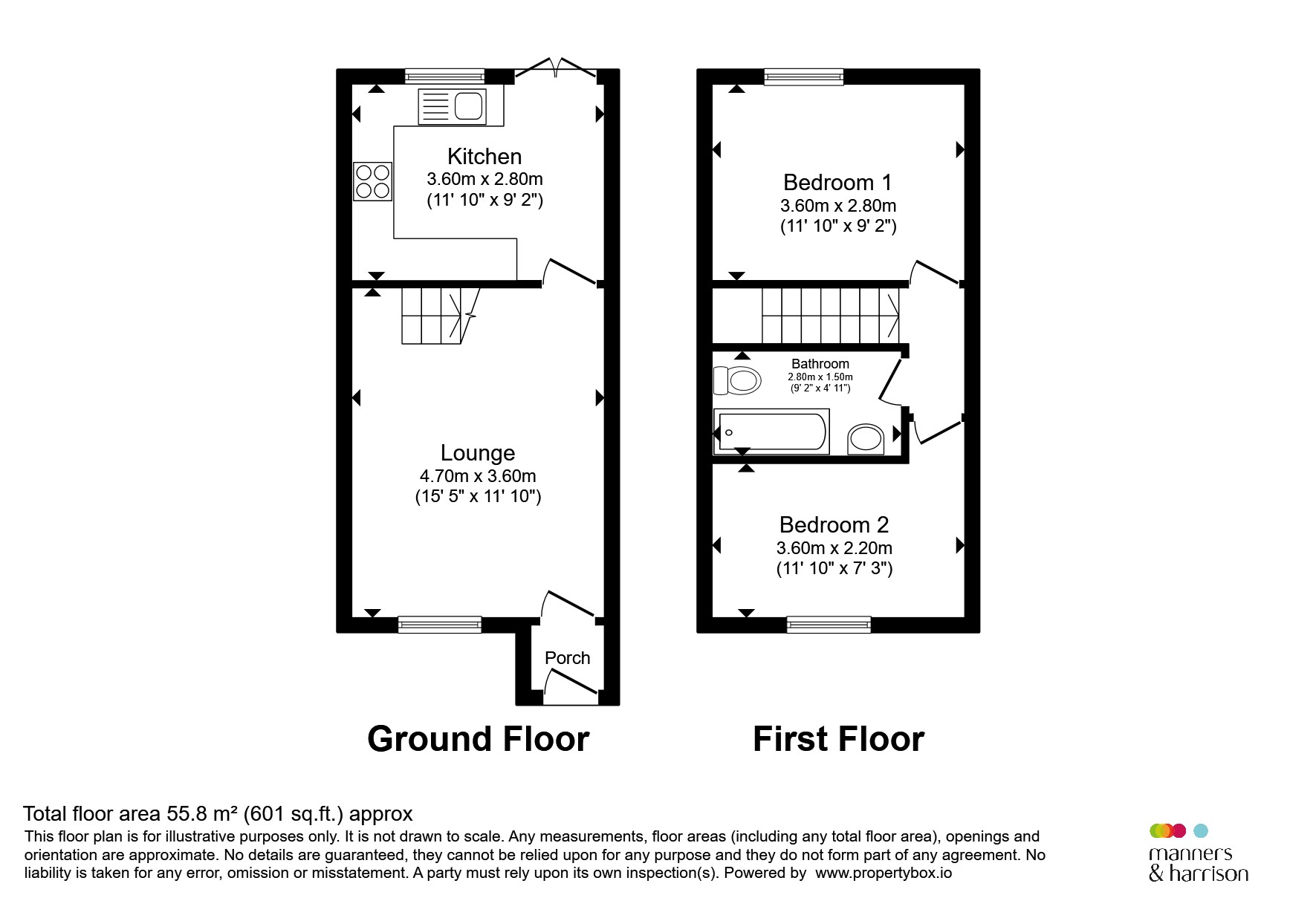 6, Brecongill Close, Hartlepool floorplan