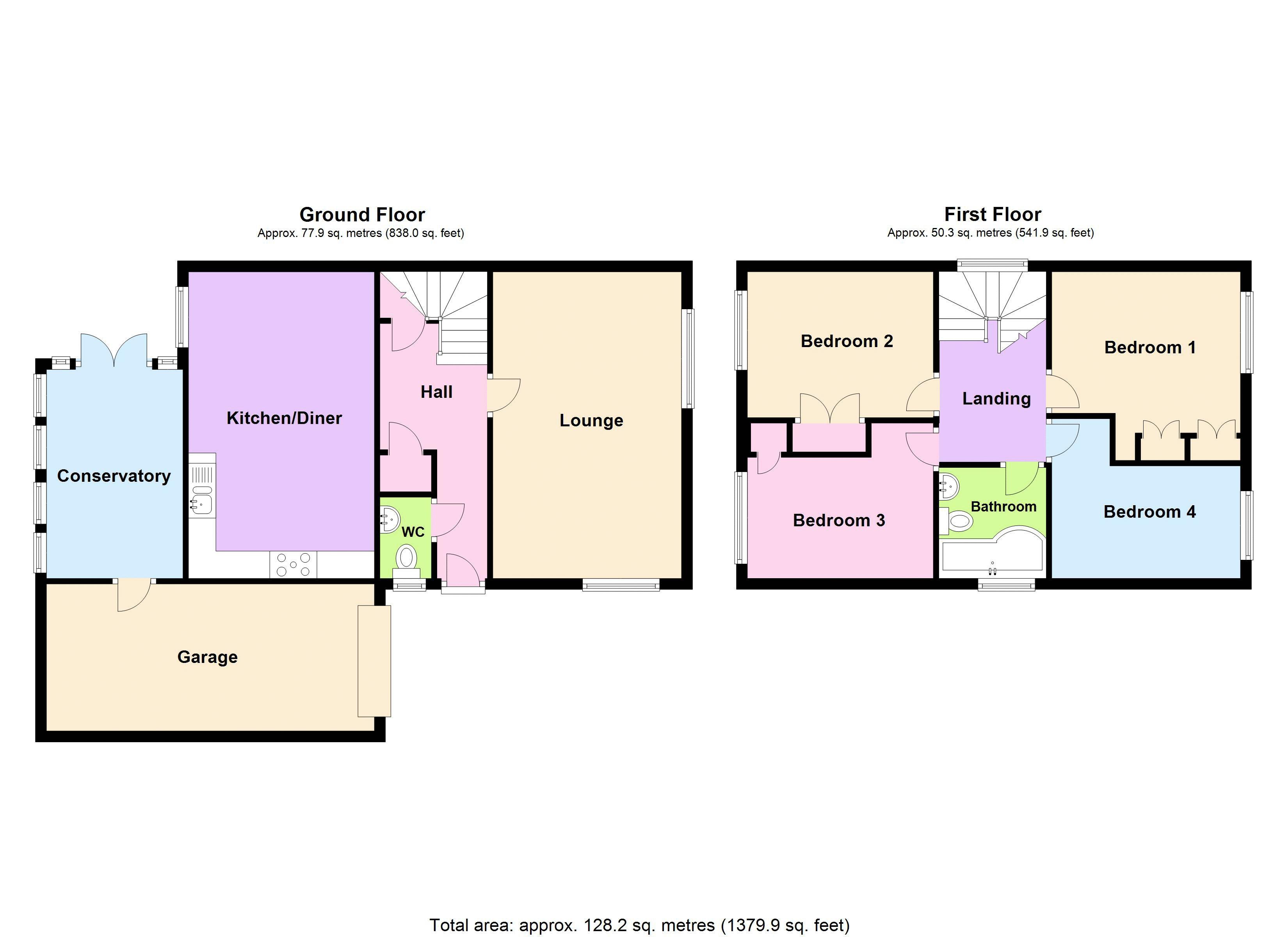 4 Bedrooms Detached house to rent in Broadmead, Trowbridge BA14