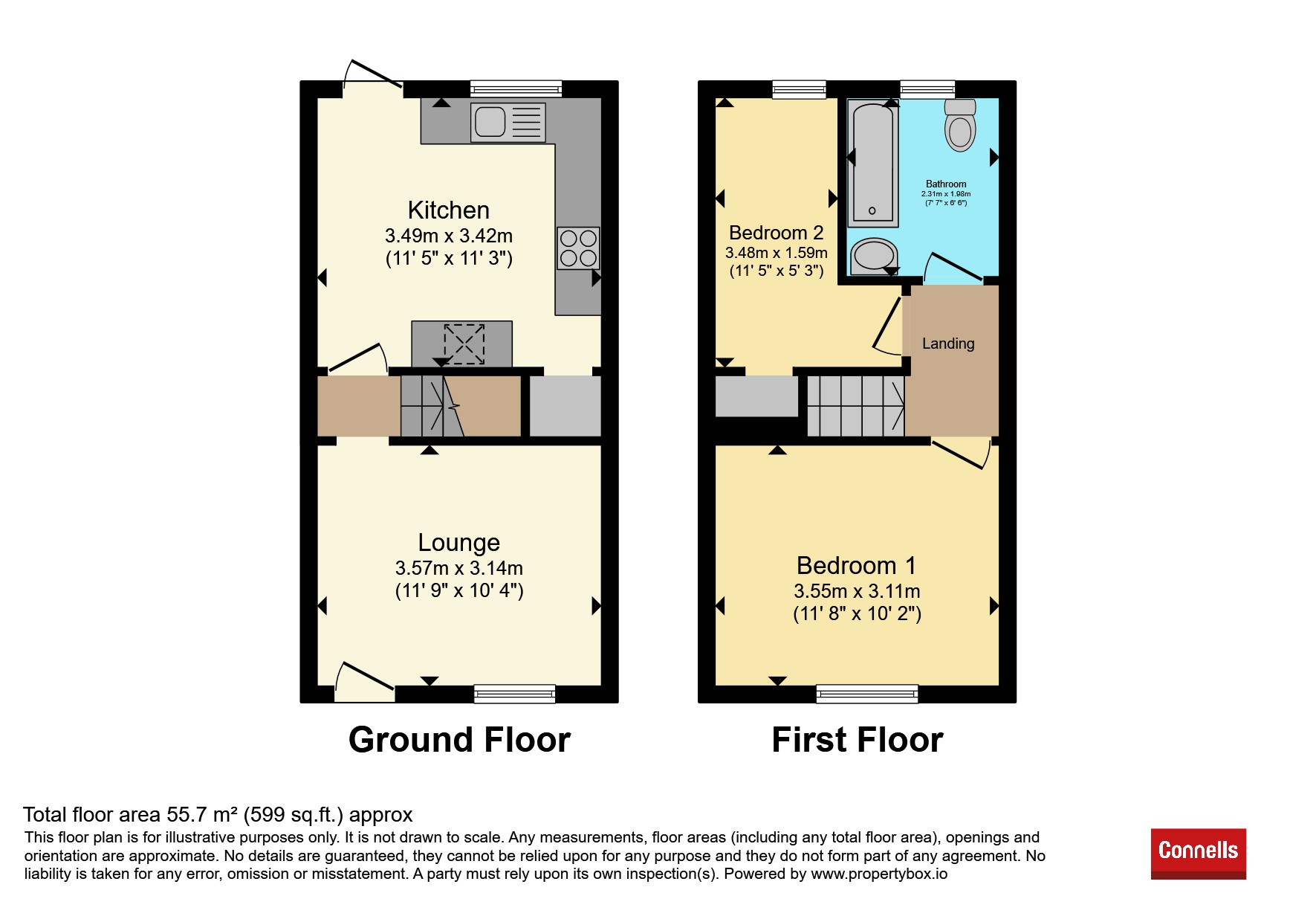 5, Radford Avenue, Kidderminster floorplan