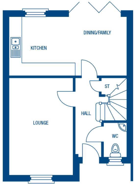 109, Coppersmith Drve, Bolton floorplan