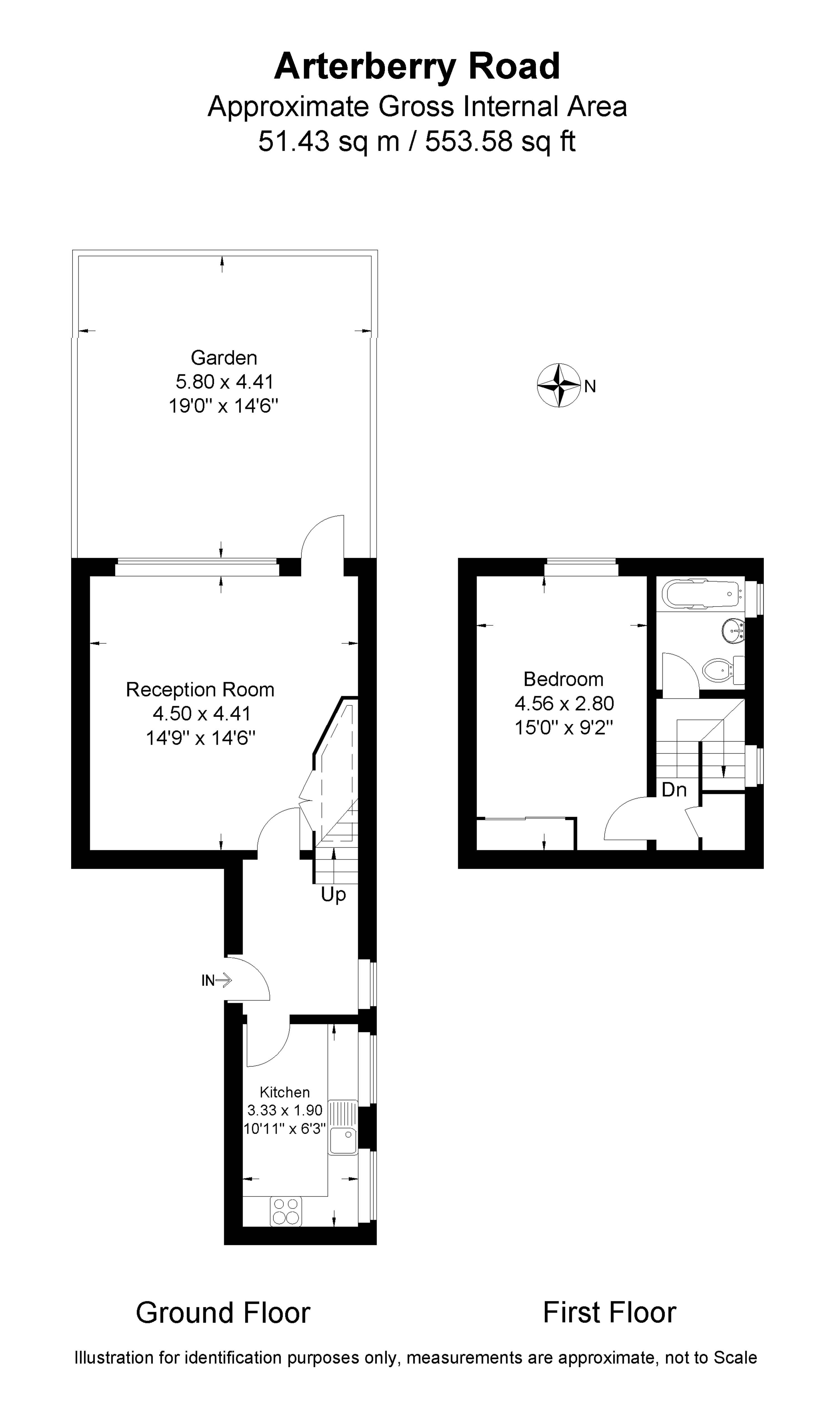 1 Bedrooms Flat to rent in Arterberry Road, London SW20
