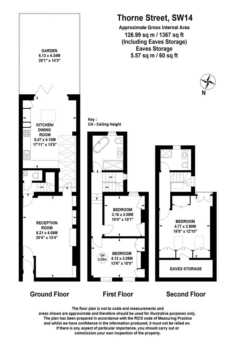 46 Thorne Street, London floorplan