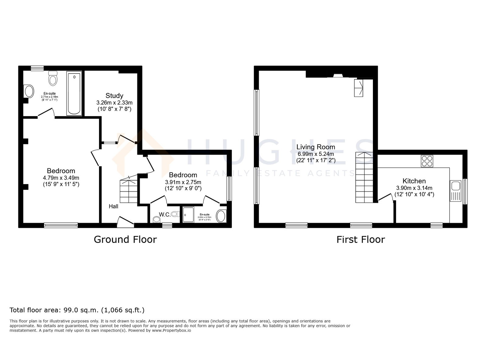 754, Stannington Road, Sheffield floorplan