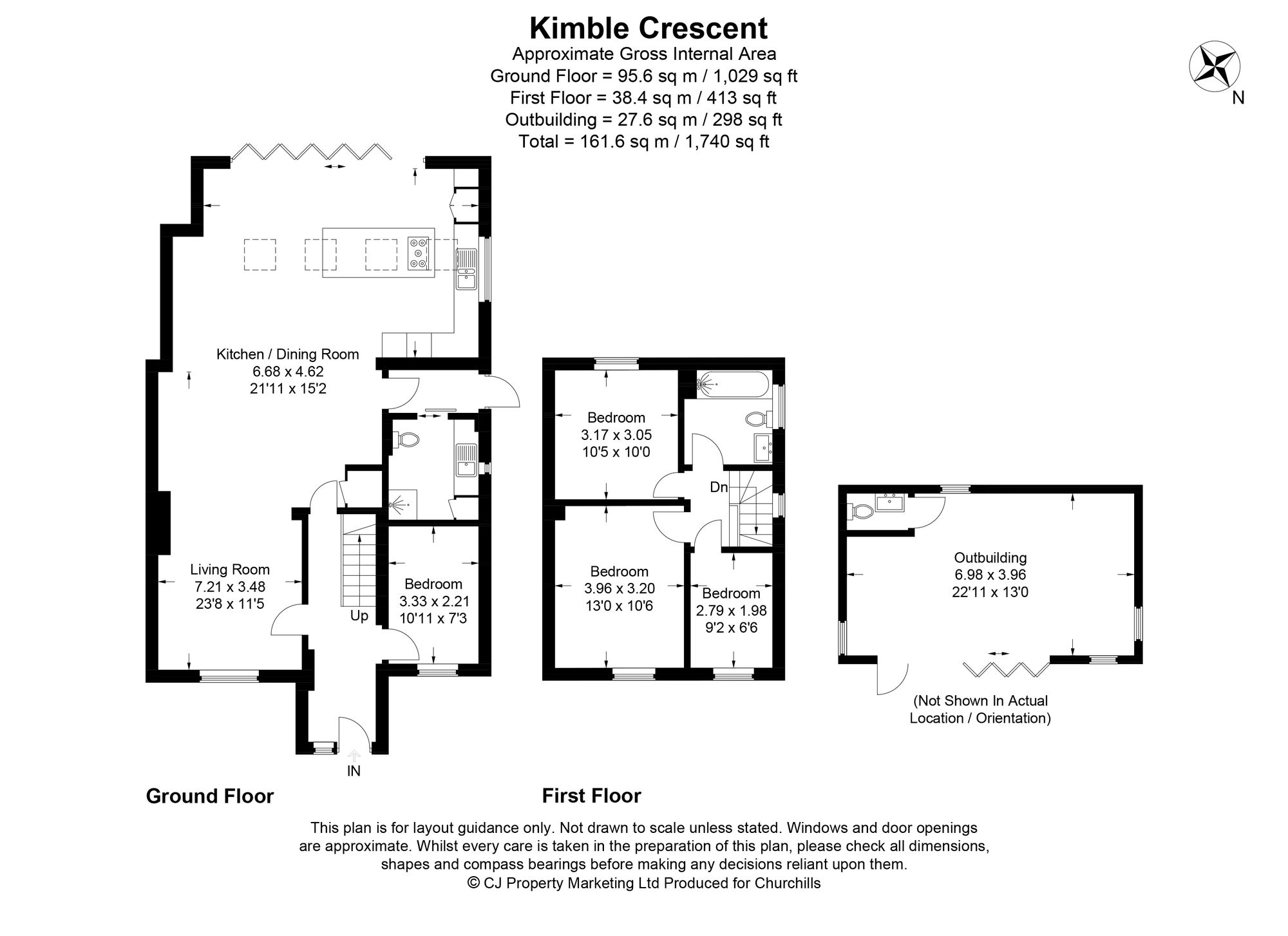17 Kimble Crescent, Bushey floorplan