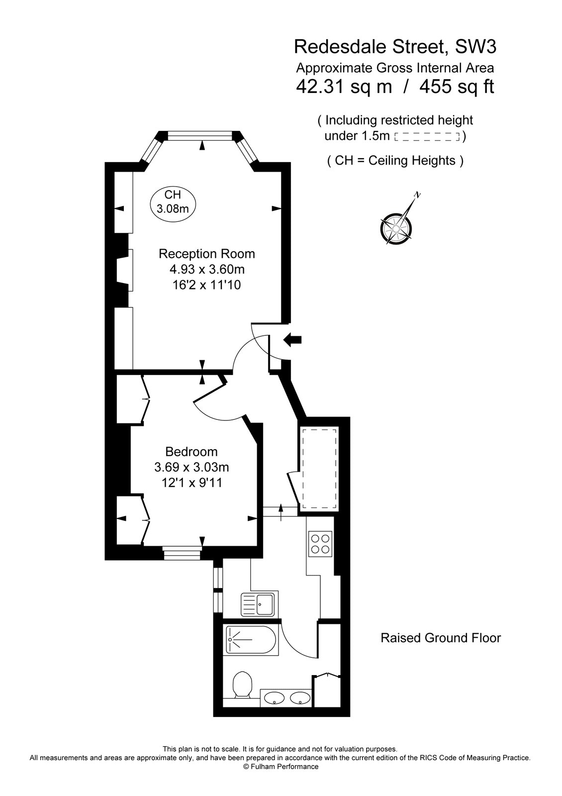 Redesdale Street, London floorplan
