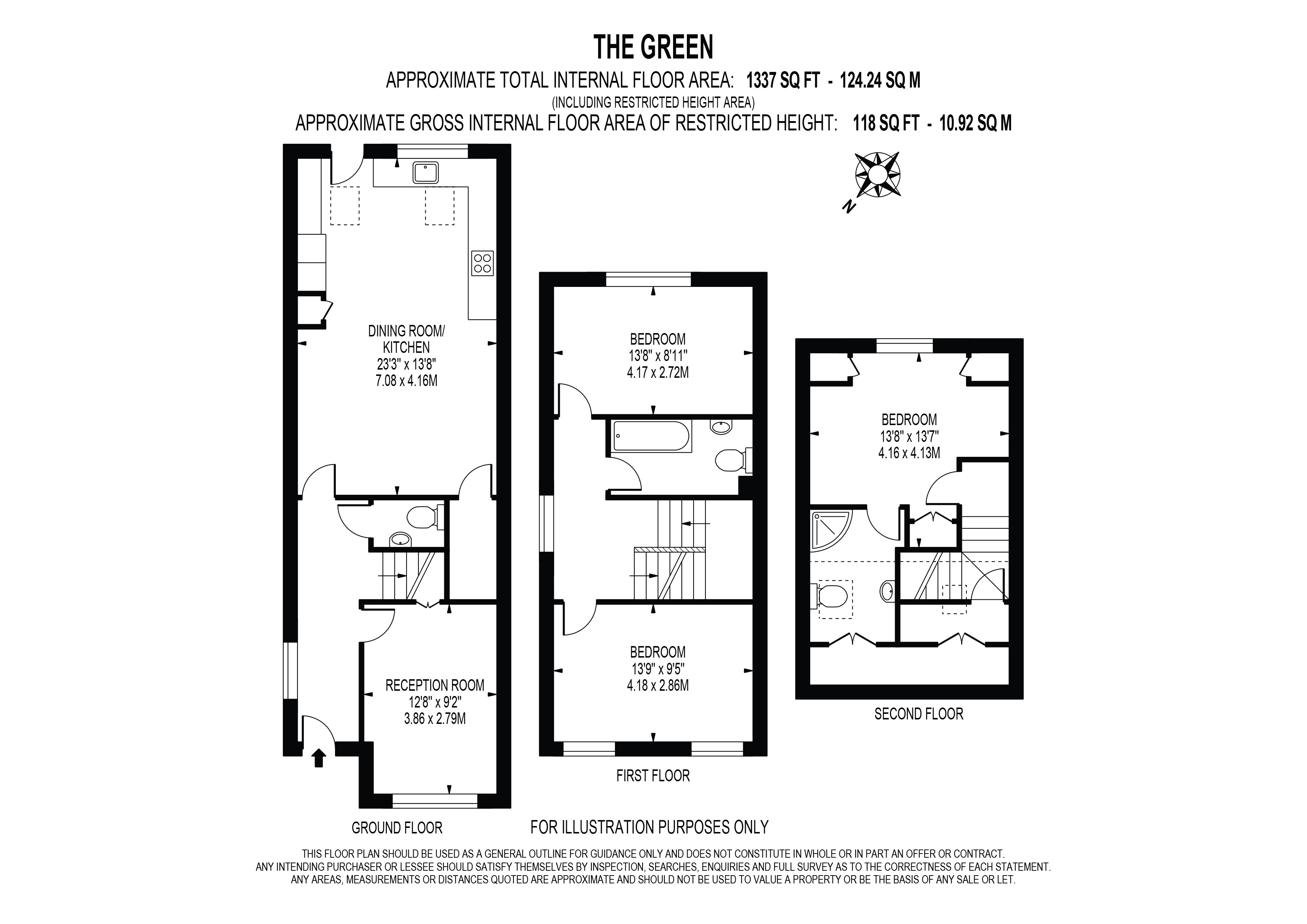 8a, The Green, 8a, High Street, FELTHAM floorplan