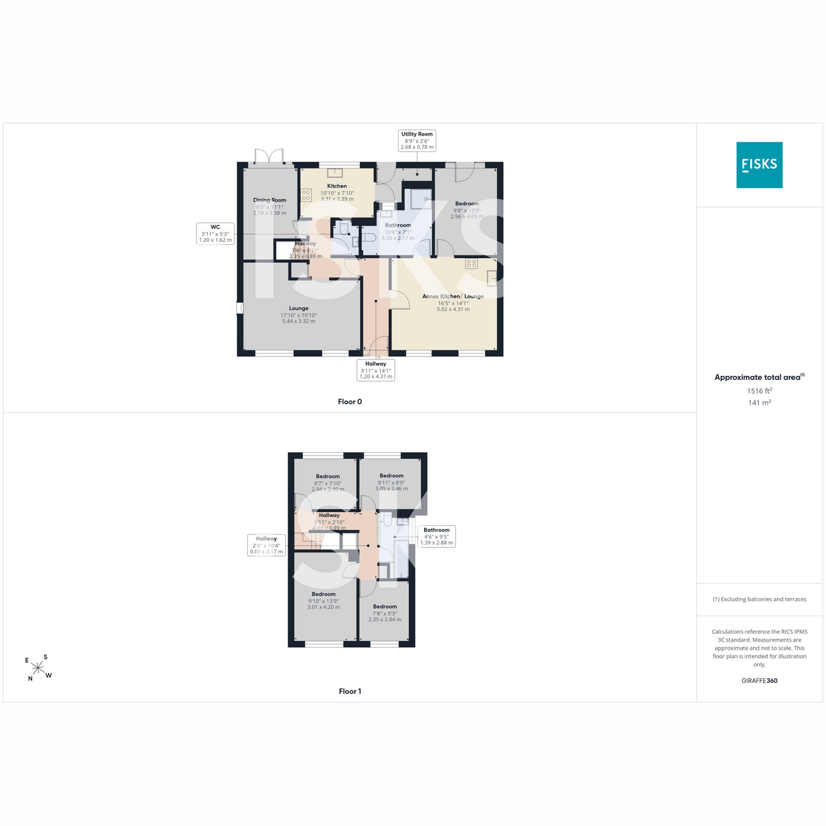 160, Link Road, Canvey Island floorplan