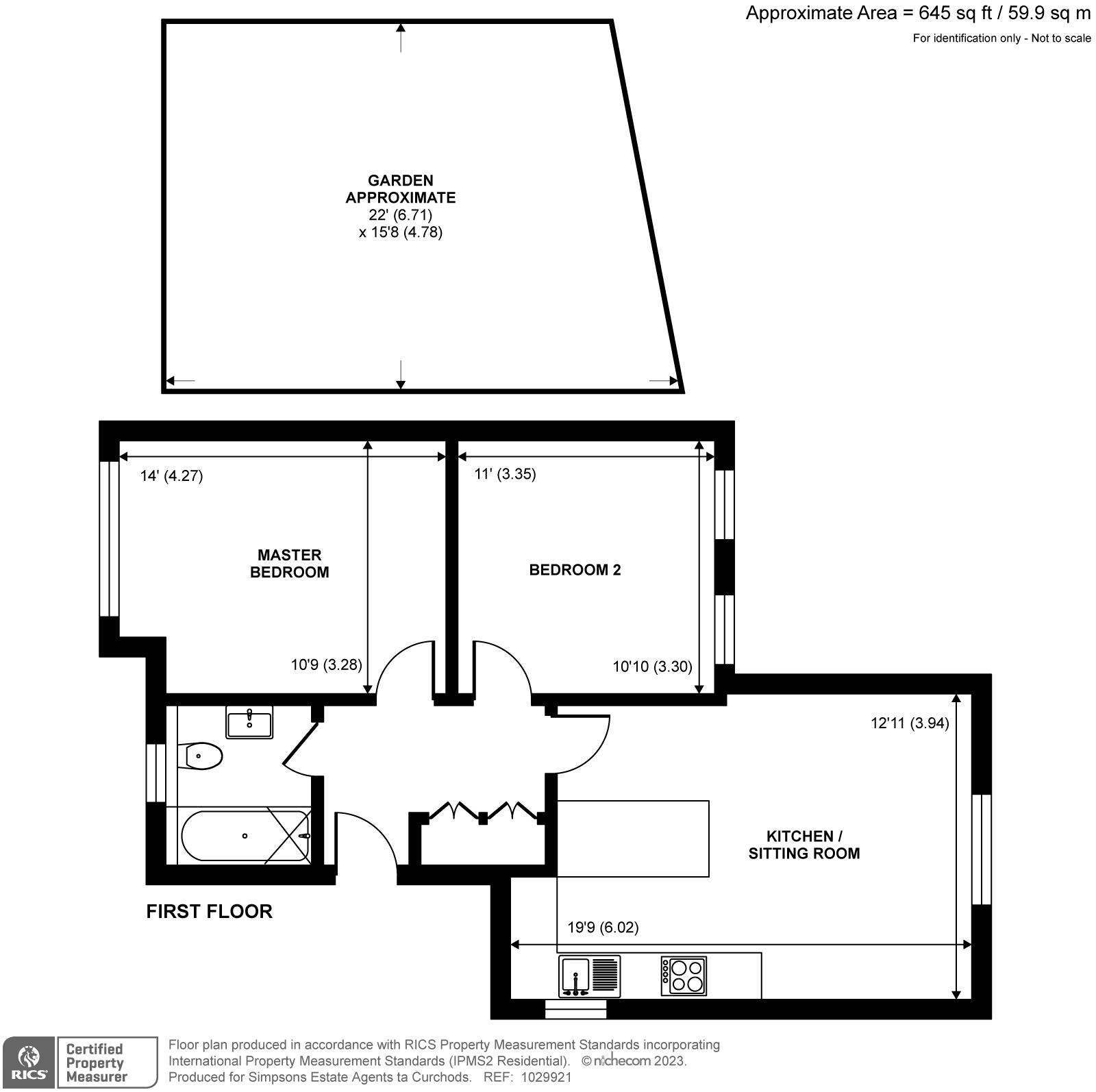 Flat 2,, 9 Campbell Road, Surrey floorplan