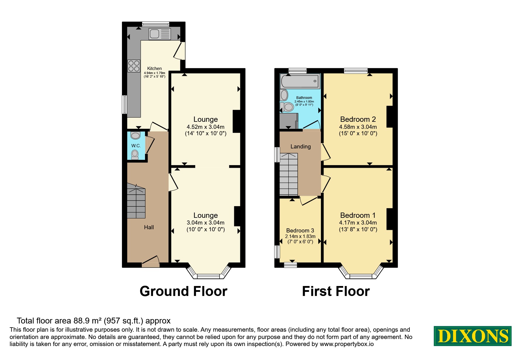 31, Calverley Road, West Midlands floorplan