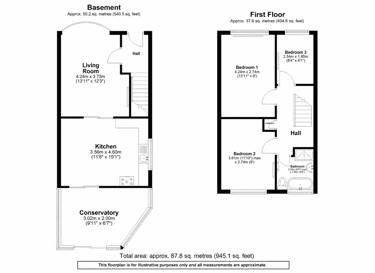 214, Hunters Park Avenue, Bradford floorplan