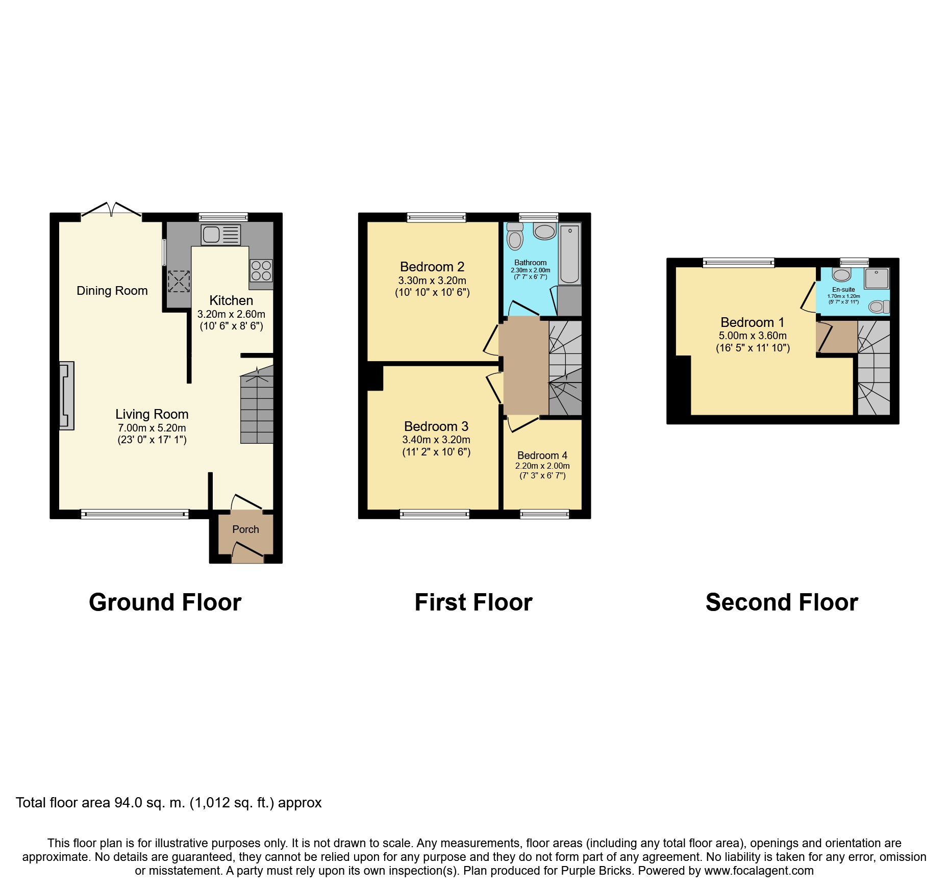 4 Bedrooms Terraced house for sale in The Meadway, Hoddesdon EN11