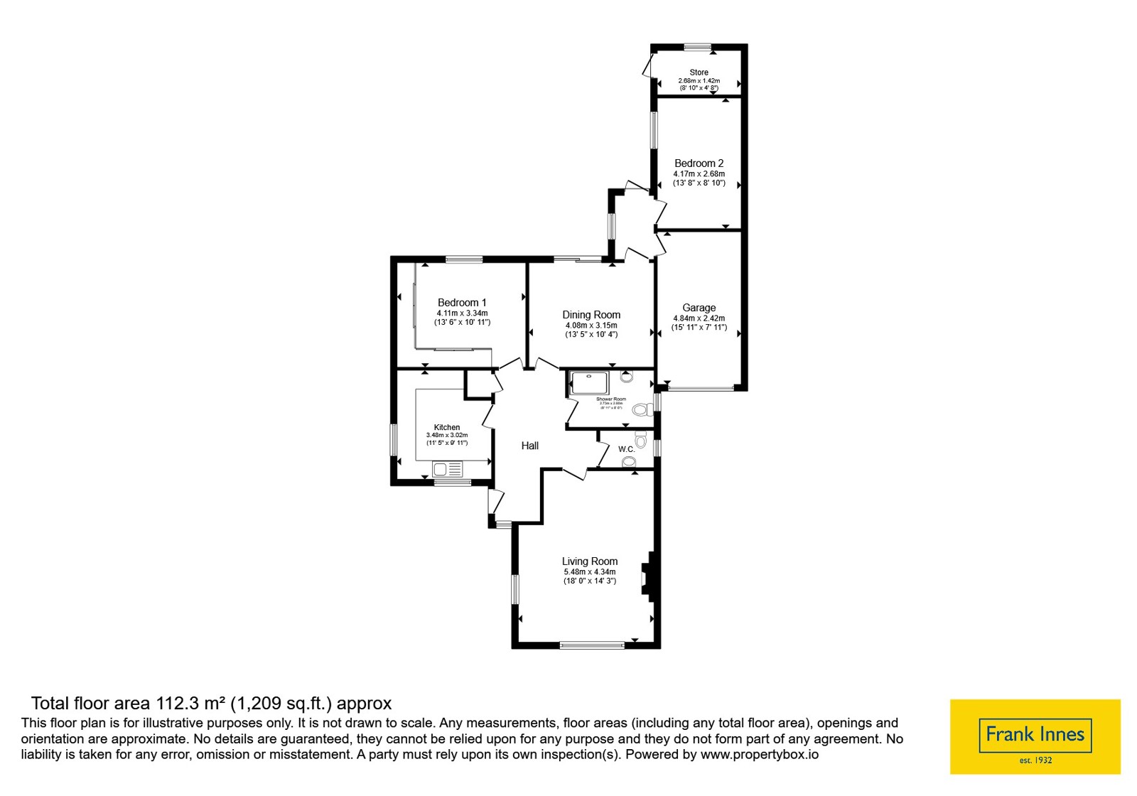74, Sandalwood Road, Leicestershire floorplan