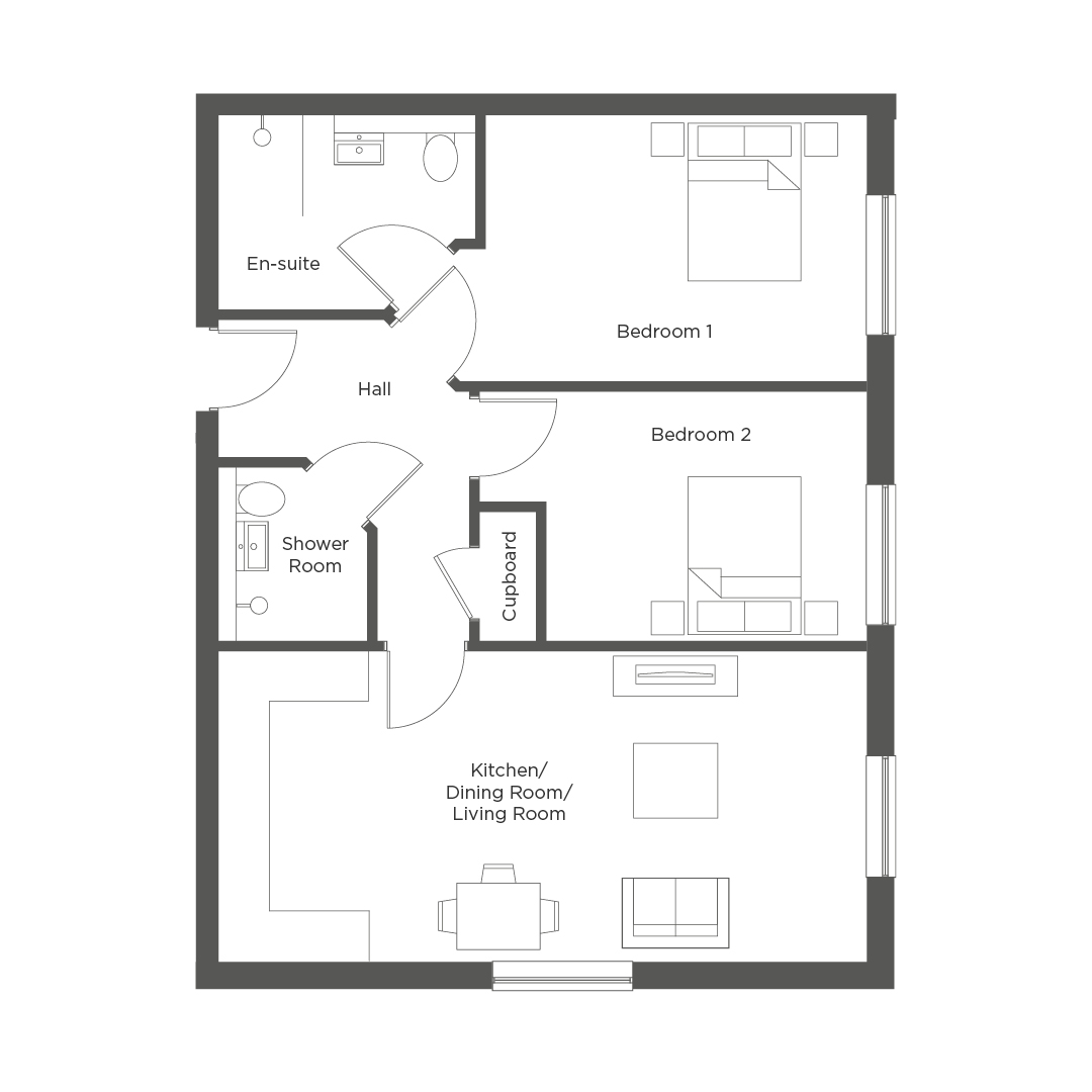 Plot 24,, Wyrley Court, 24, Walsall Road, Walsall floorplan