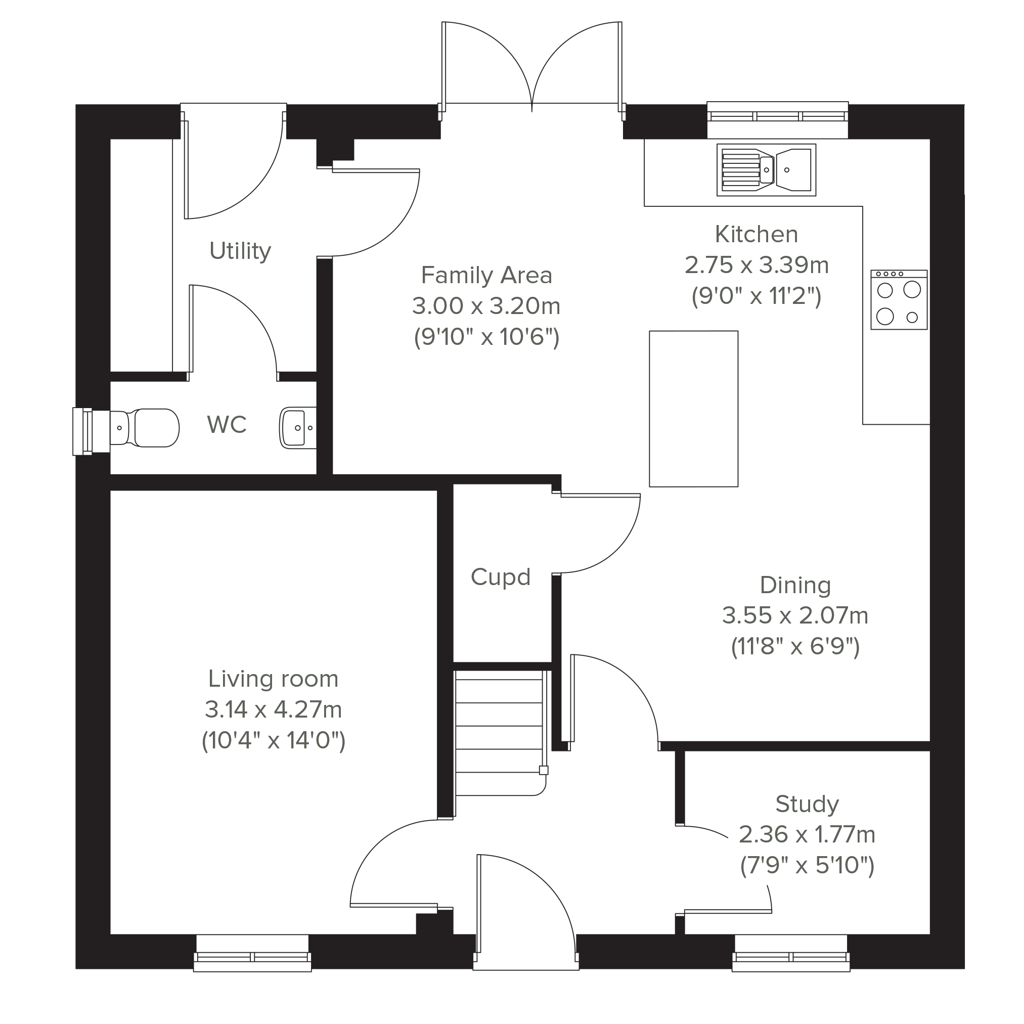 80, Mulberry Avenue, Braintree floorplan
