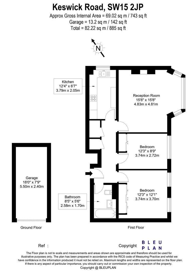 Kemble Hall, Putney floorplan