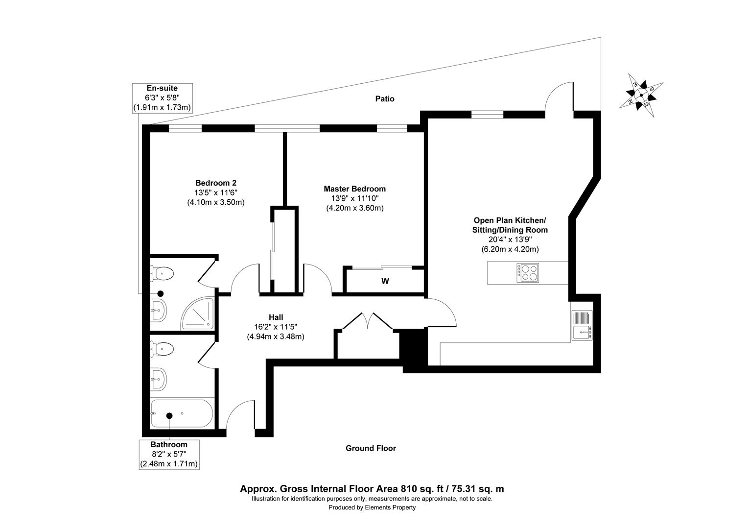 6, Station Quarter Apartments, Boltro Road, Haywards Heath floorplan