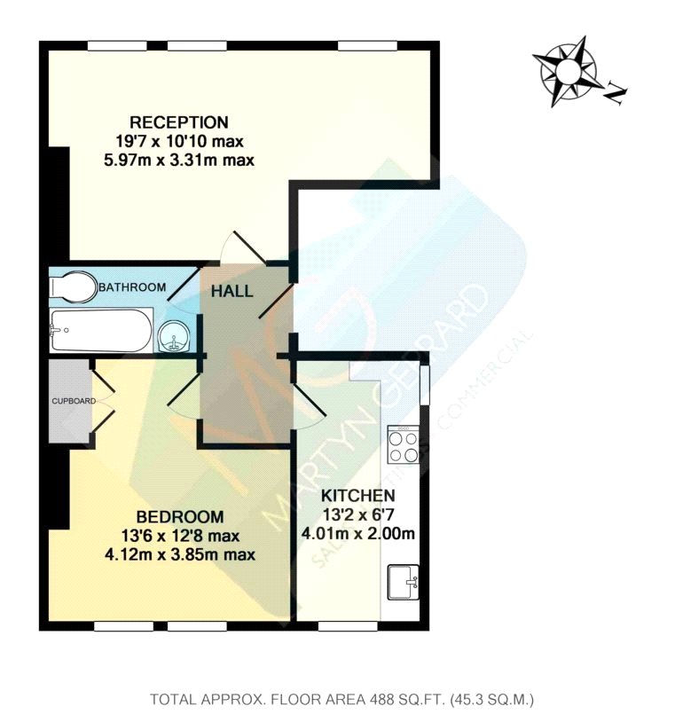 1 Bedrooms Flat to rent in Dalmeny Road, Tufnell Park, London N7