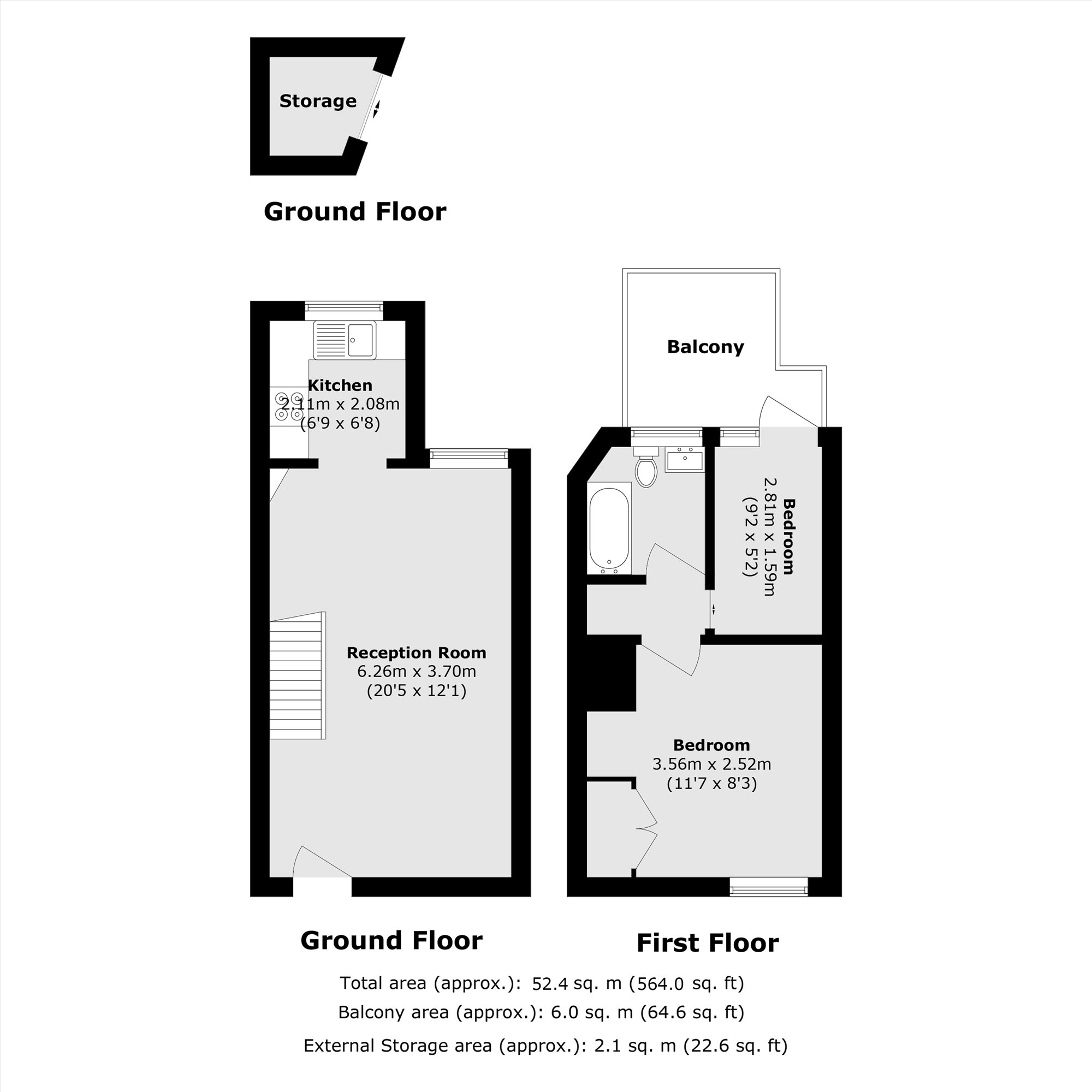2, Trothy Road, London floorplan