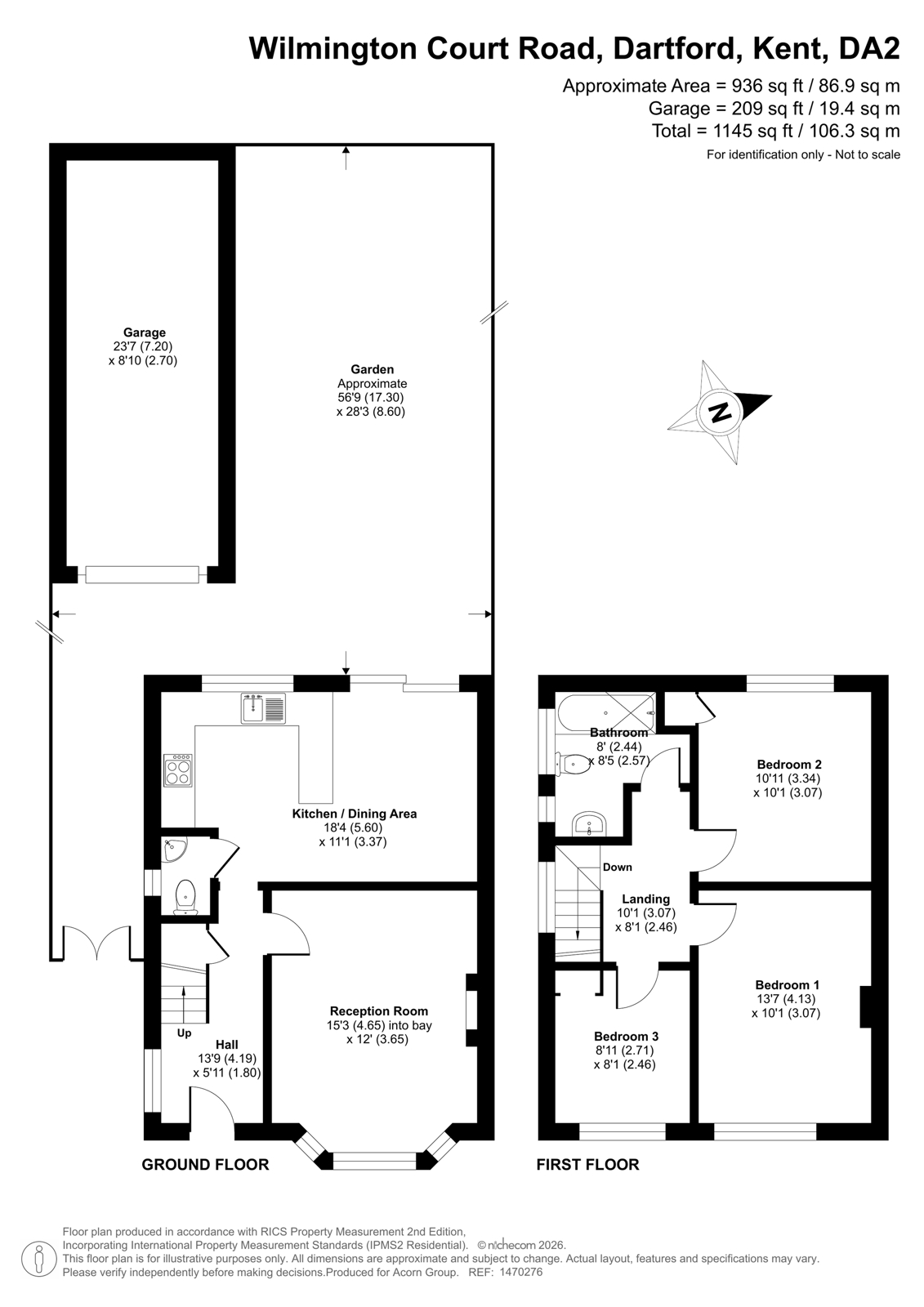 30, Wilmington Court Road, Dartford floorplan