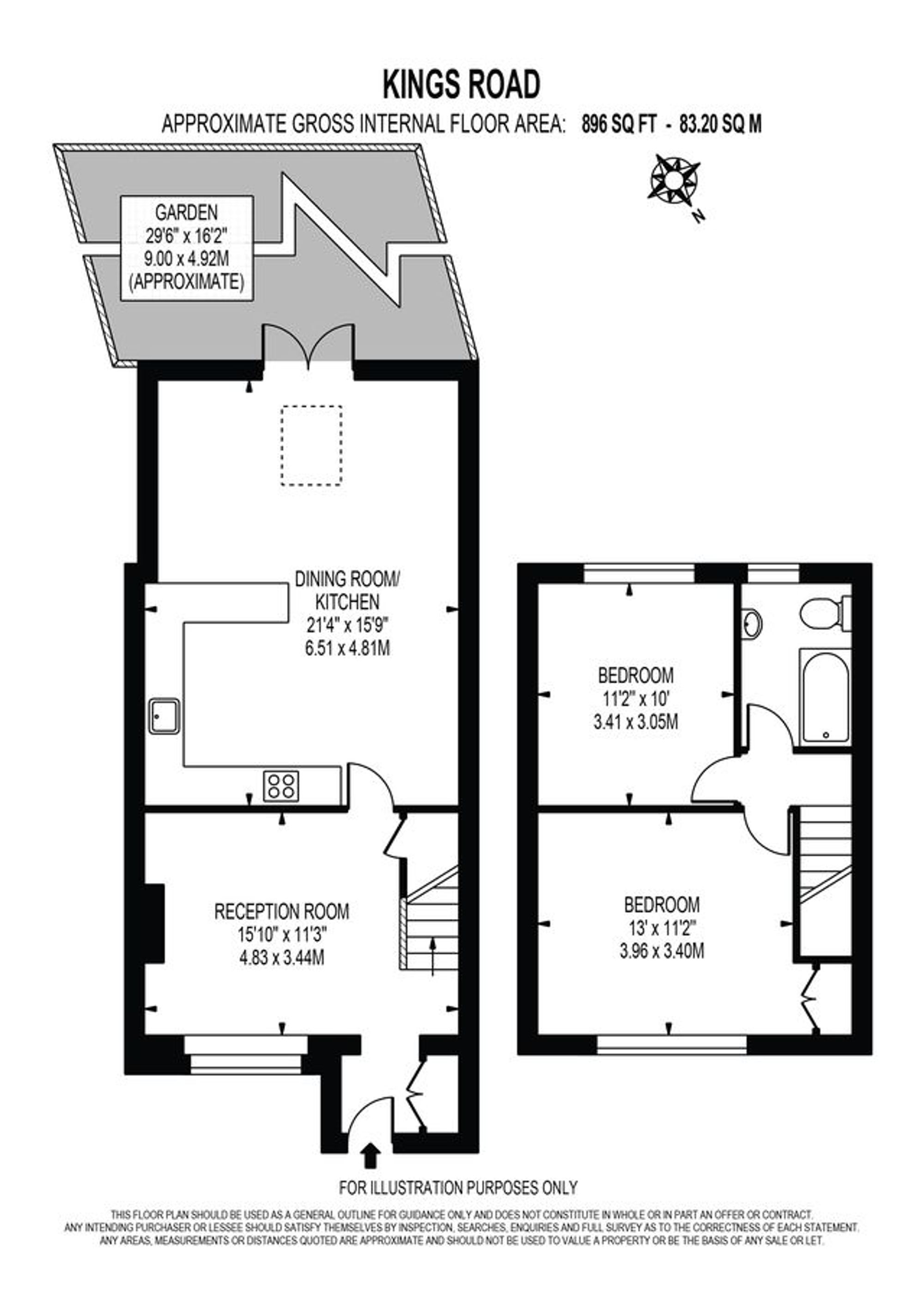 20 Kings Road, Surbiton floorplan
