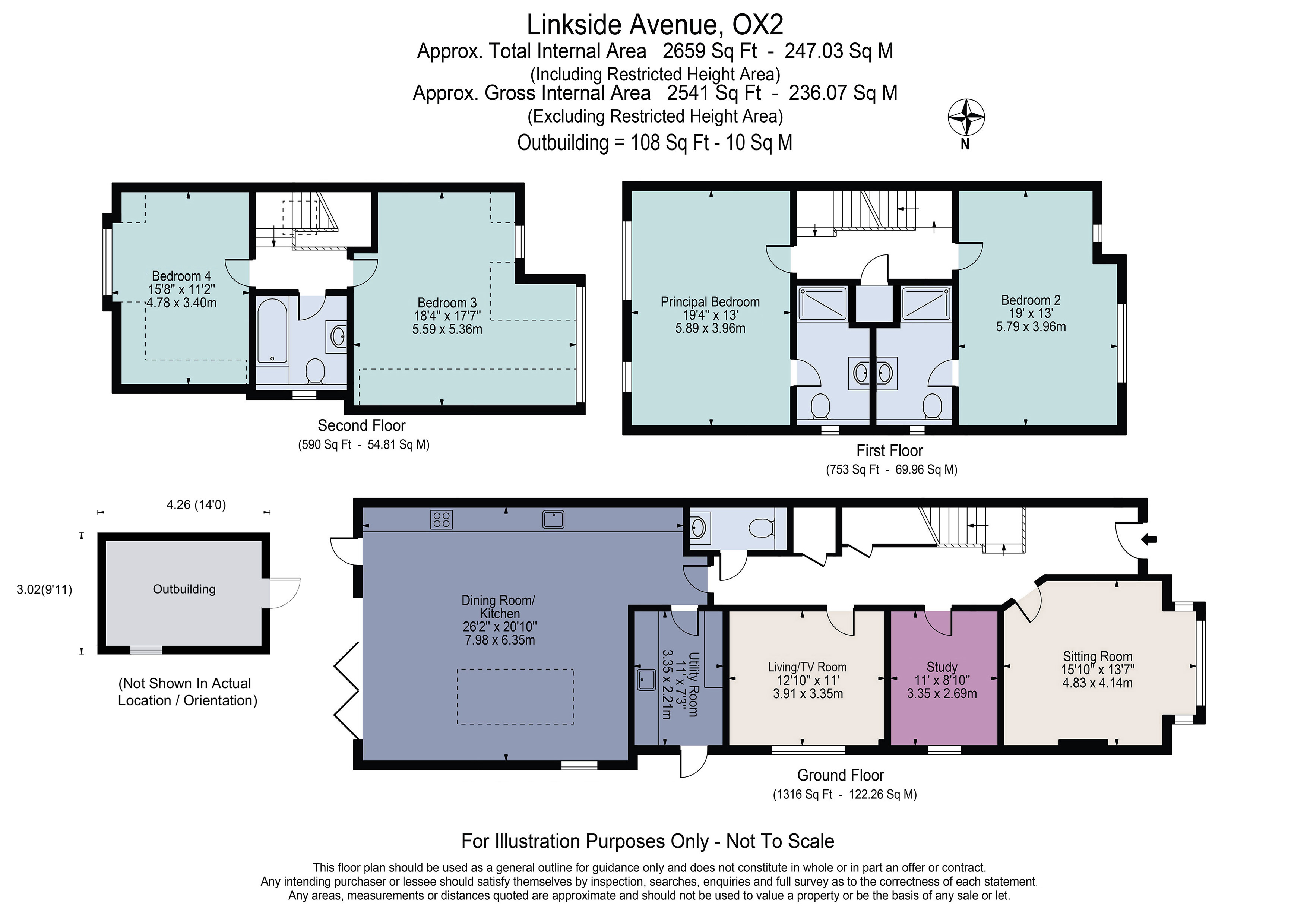 78A, Linkside Avenue, Oxford floorplan