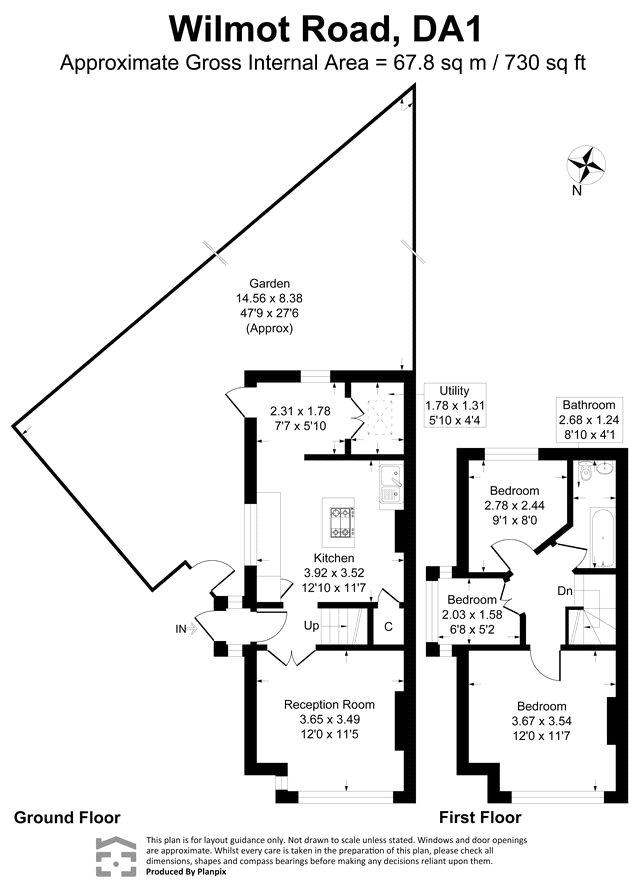 179, Wilmot Road, Dartford floorplan