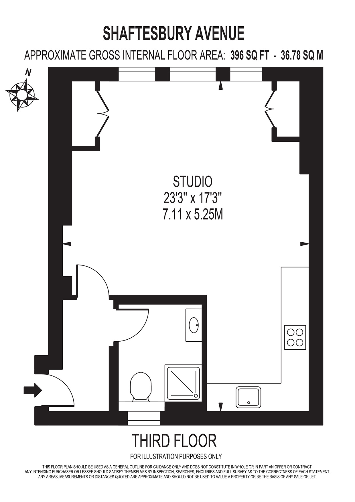 3.2, 76, Shaftesbury Avenue, London floorplan