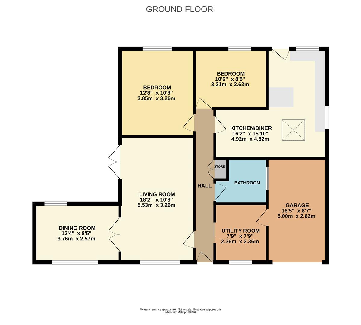2, Eton Way, Wigan floorplan