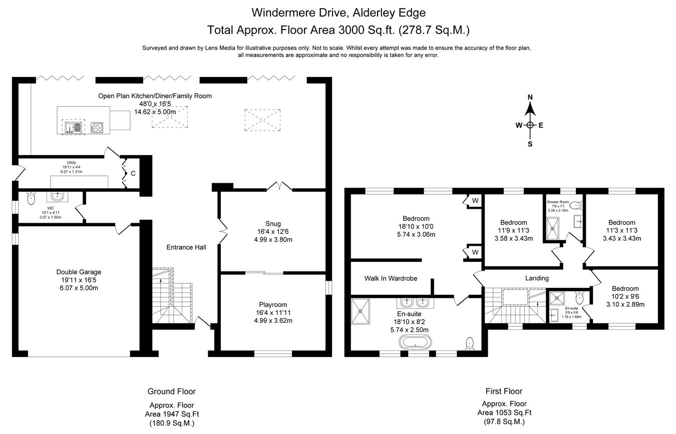 8, Windermere Drive, Alderley Edge floorplan