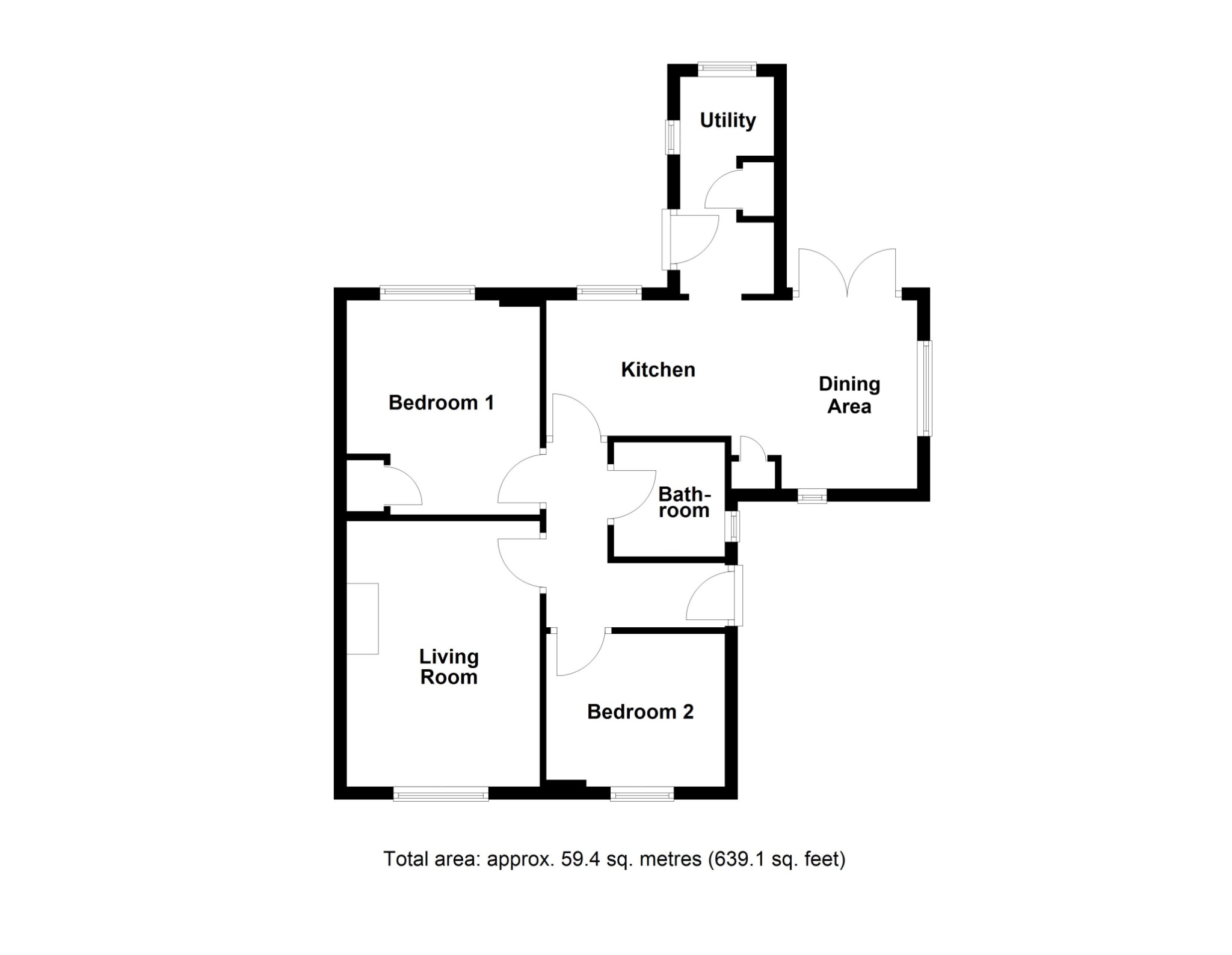 Kingfisher, 2 Manhood Lane, Sidlesham, Chichester floorplan
