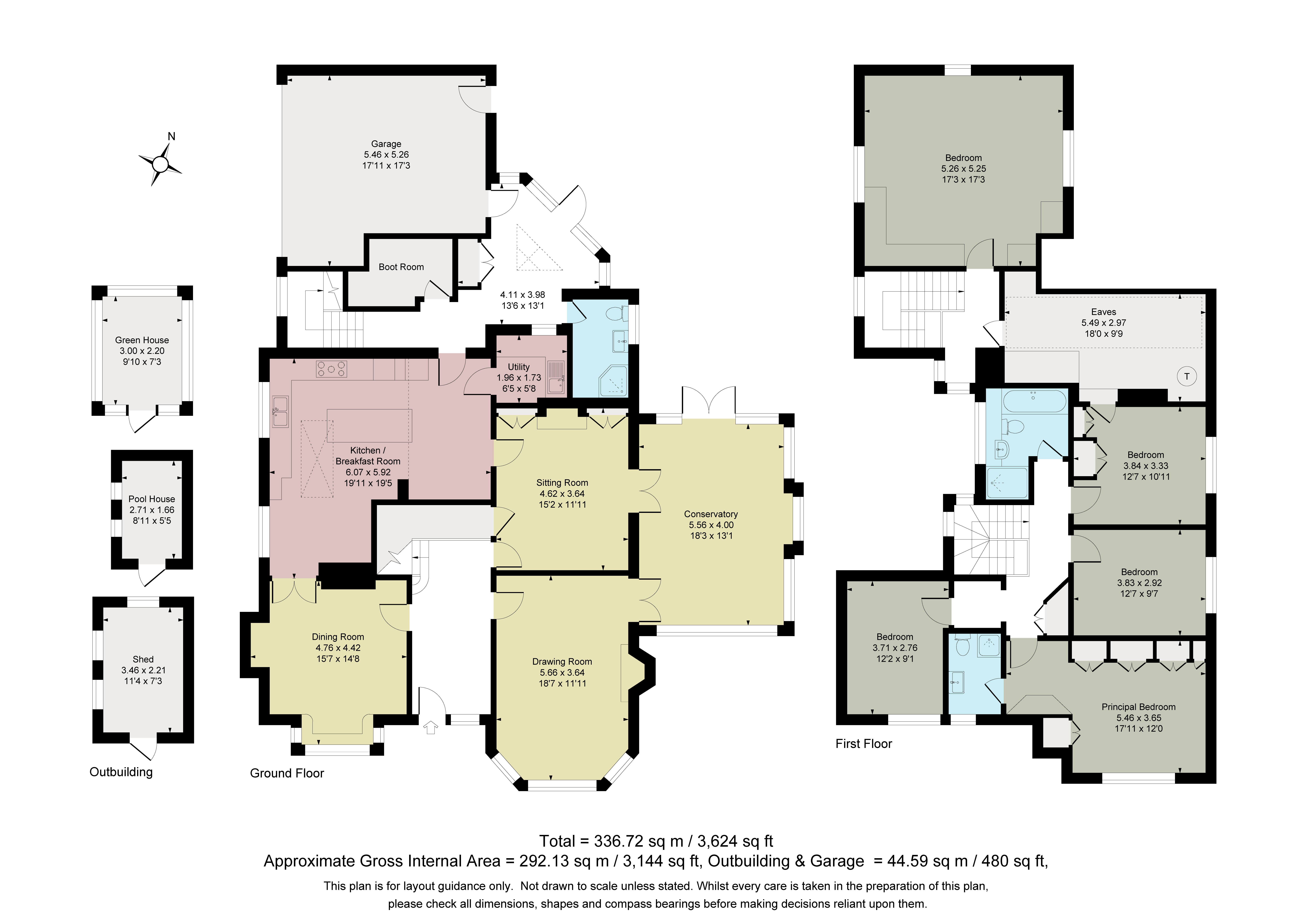 St Margarets,, Petworth Road, Godalming floorplan