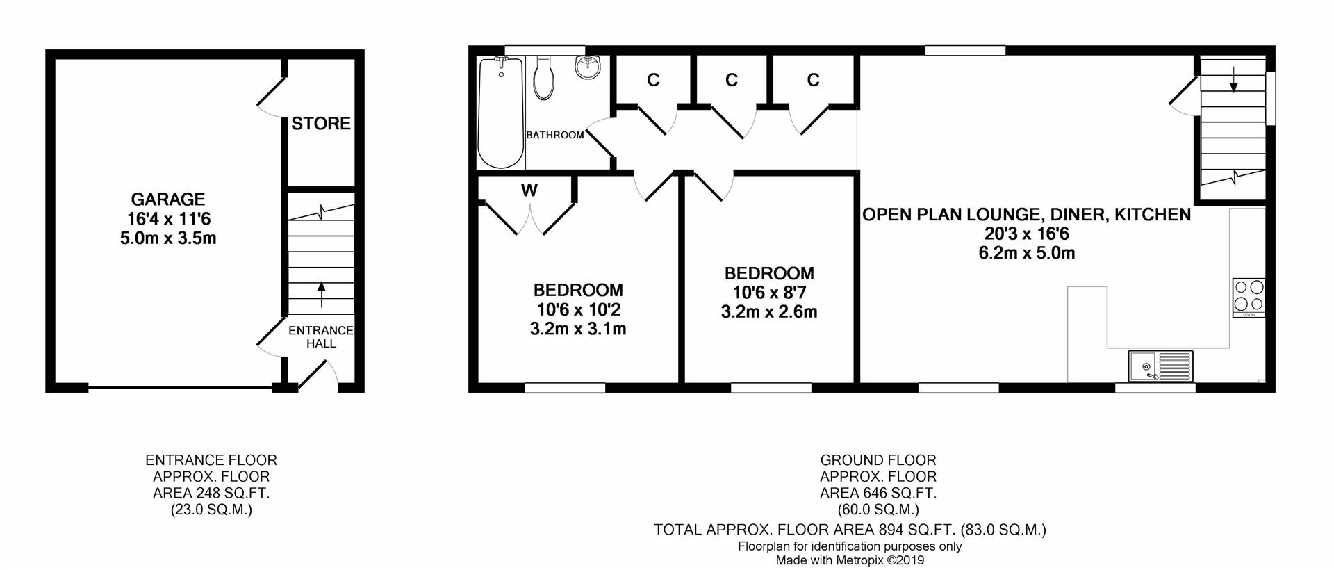 2 Bedrooms End terrace house for sale in Gable Close, Abbey Meads, Swindon SN25