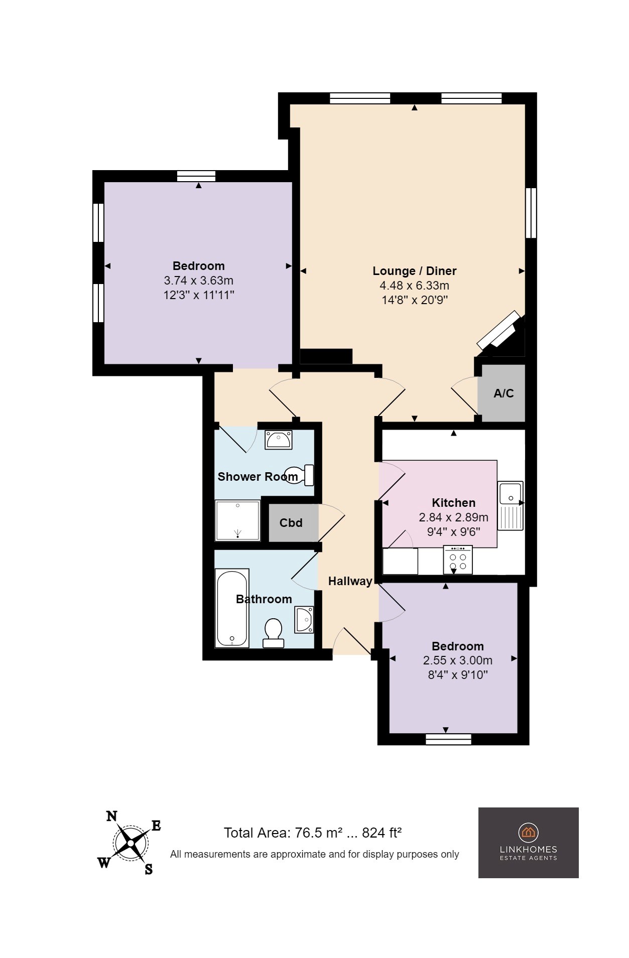 17 Poole Road, Westbourne, Bournemouth BH4, 2 bedroom flat for sale 61756610 PrimeLocation