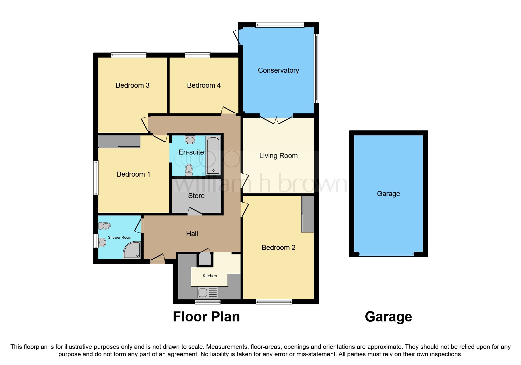 Wrench Close, Aylsham, Norwich NR11, 4 bedroom semidetached bungalow