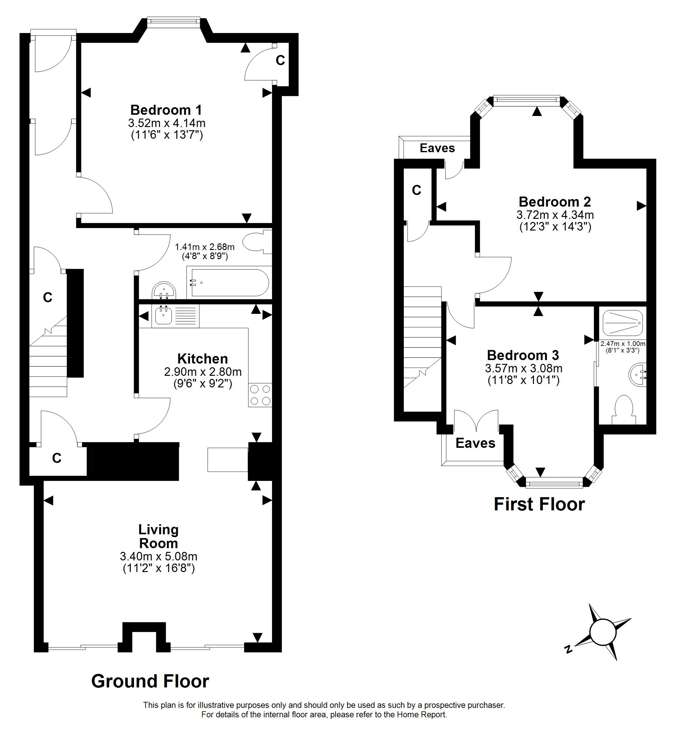 4, South Lorimer Place, Cockenzie floorplan