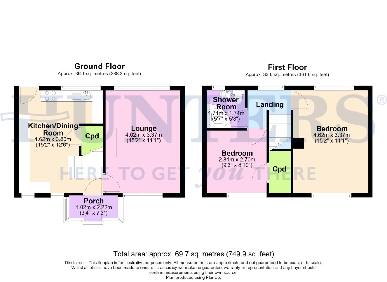 12, Kirkstall Road, Middleton floorplan