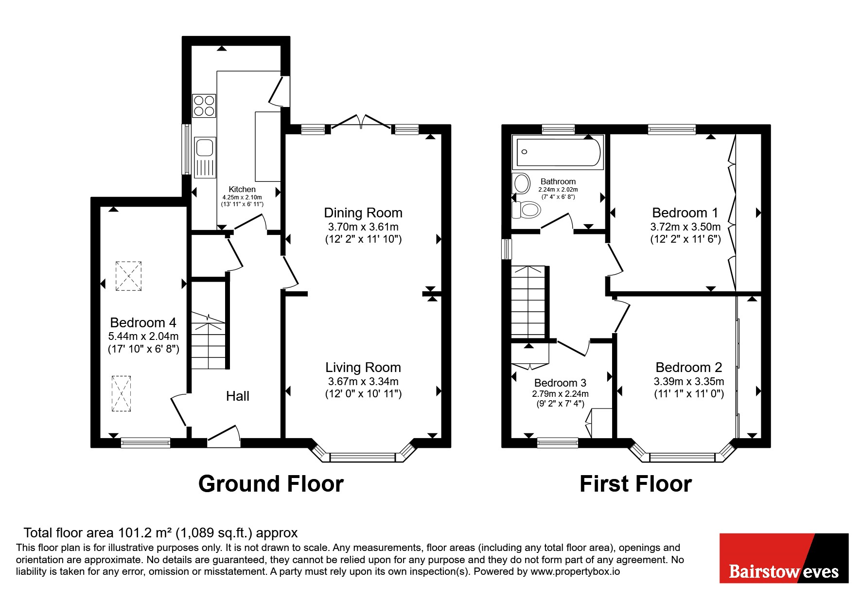 73, Priestsic Road, Nottinghamshire floorplan