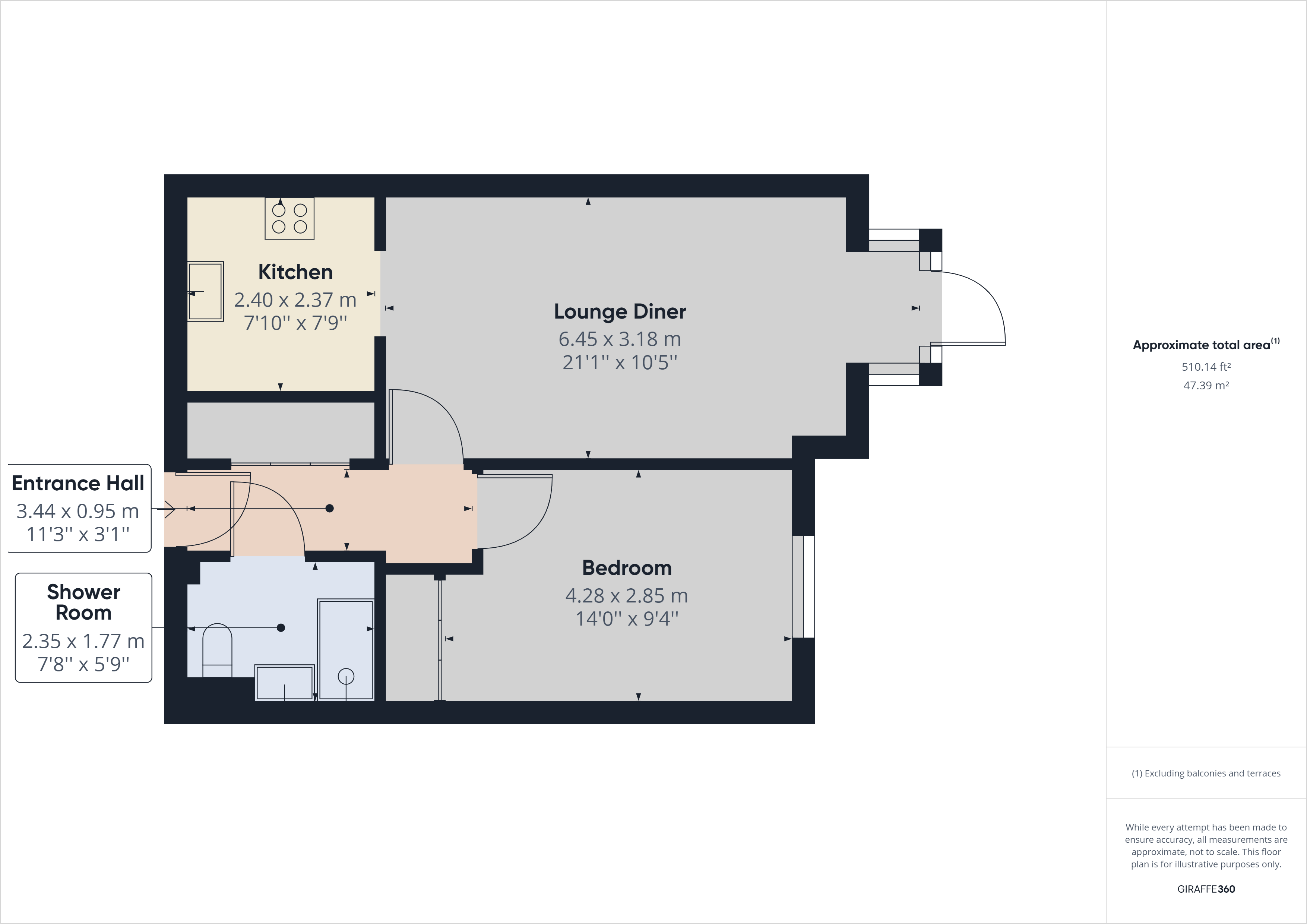 Ashleigh Court, Woodlands, Warboys, Huntingdon PE28, 1 bedroom flat for