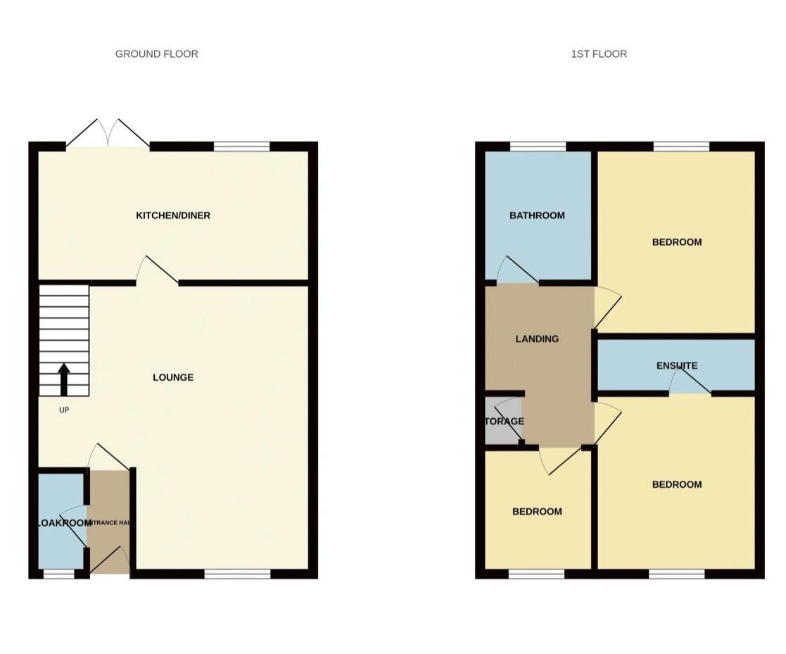 70, Scott Street, Tipton floorplan