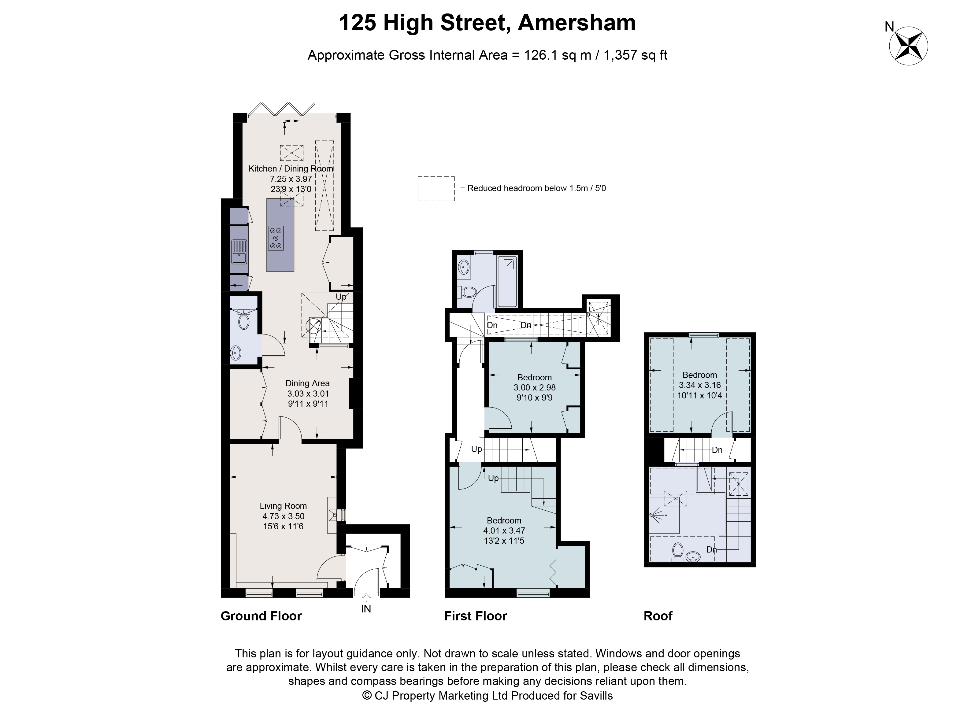 125, High Street, Buckinghamshire floorplan