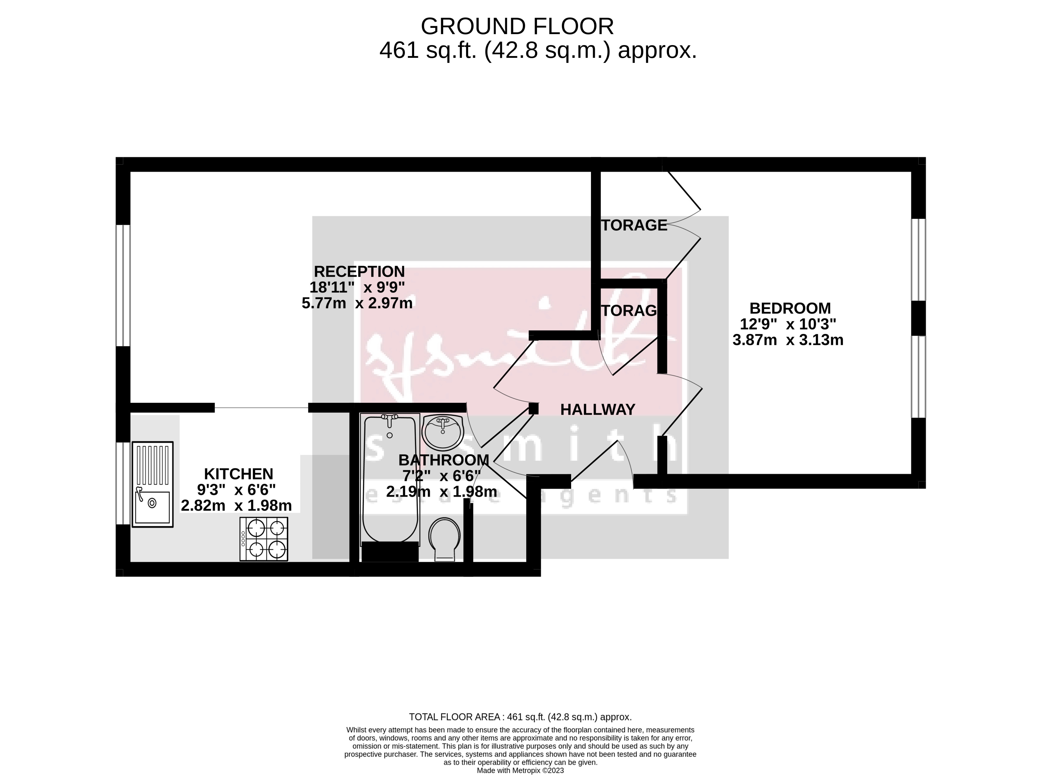 4, Dorney Way, Hounslow floorplan