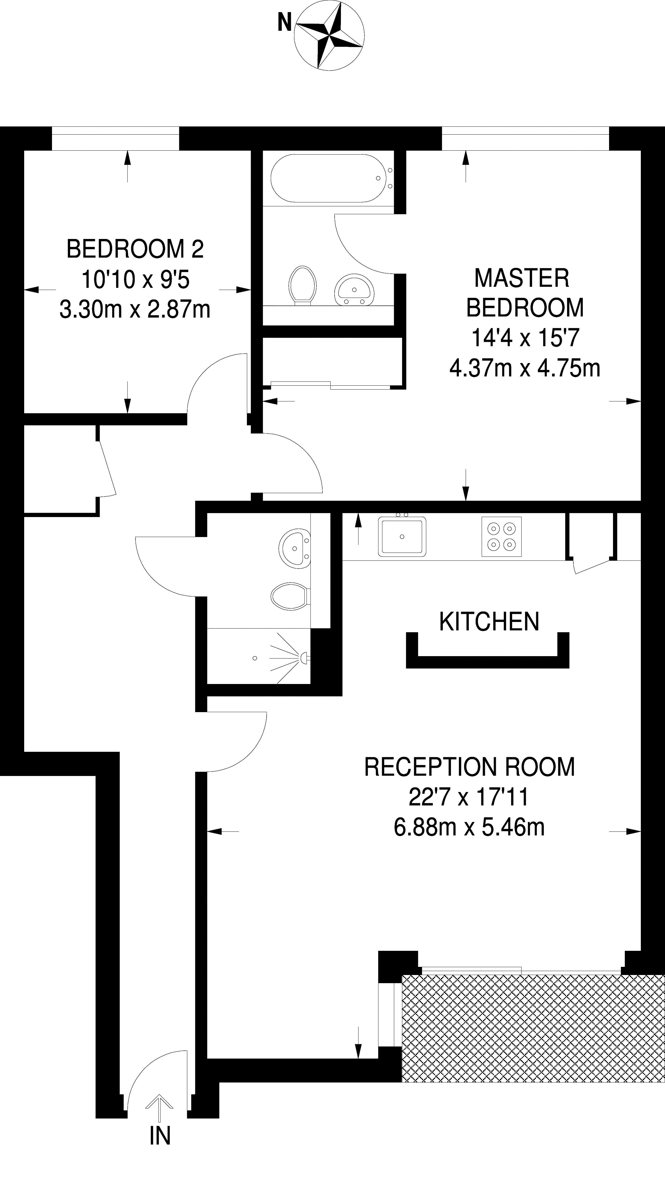 2 Bedrooms Flat for sale in The Corona Building, 162 Blackwall Way, London E14