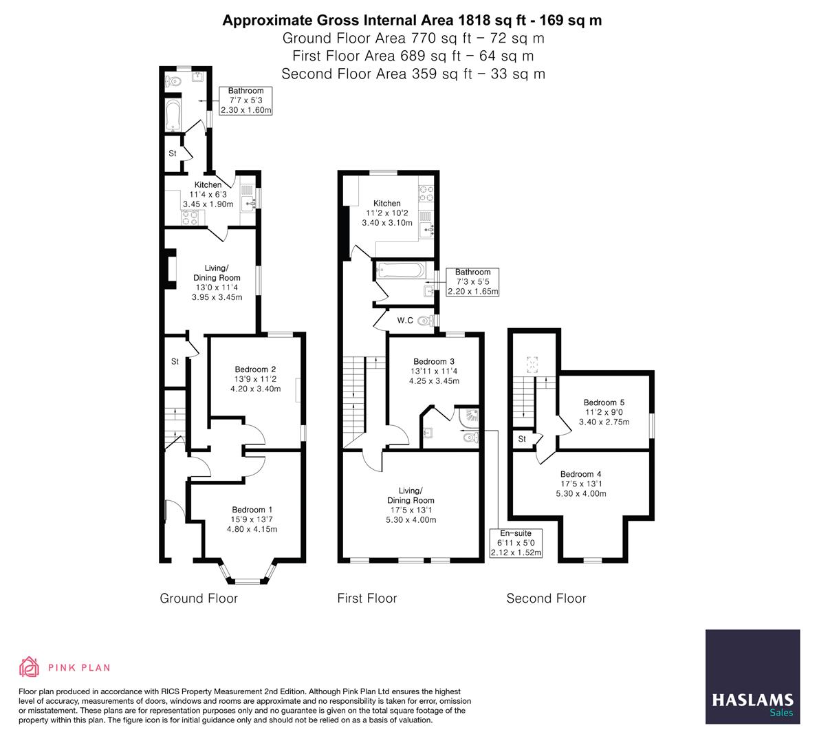 32 A & B, Bulmershe Road, Reading floorplan