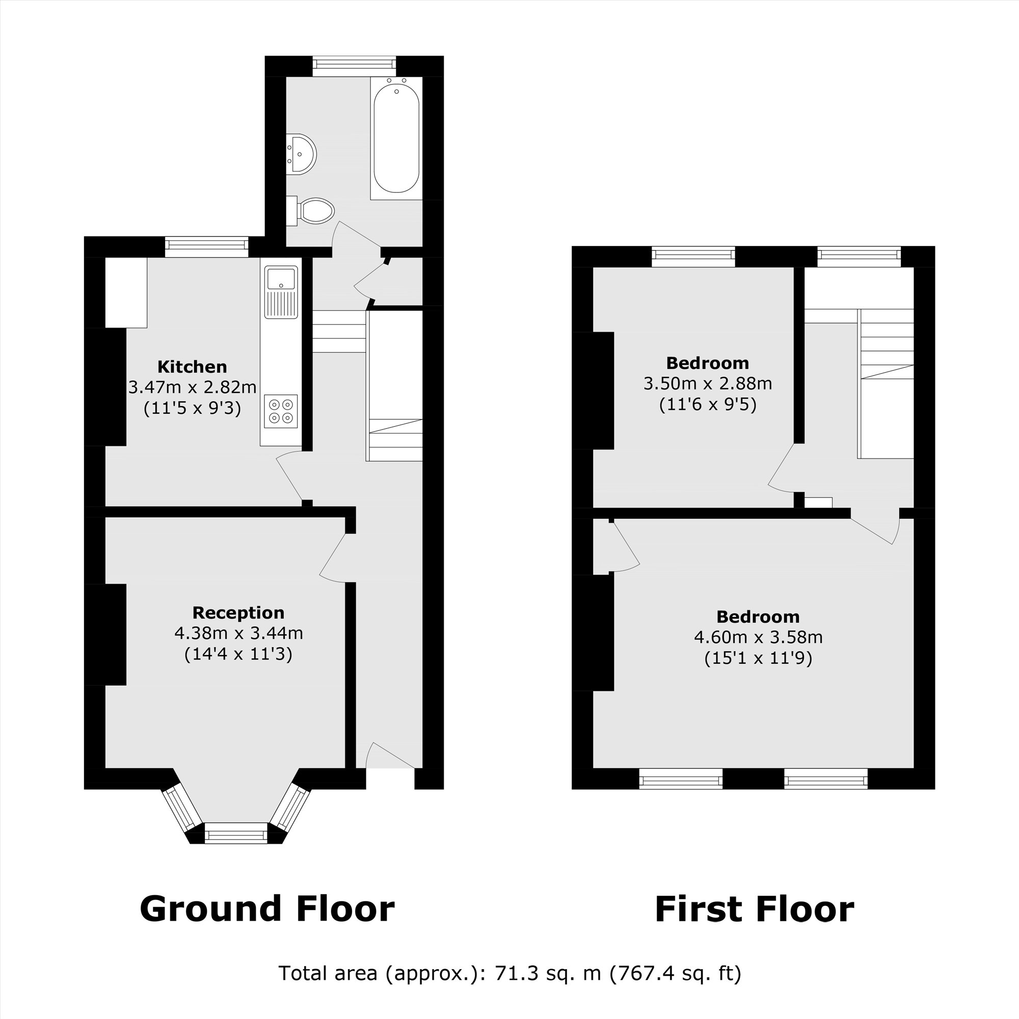 23B, Cunnington Street, London floorplan