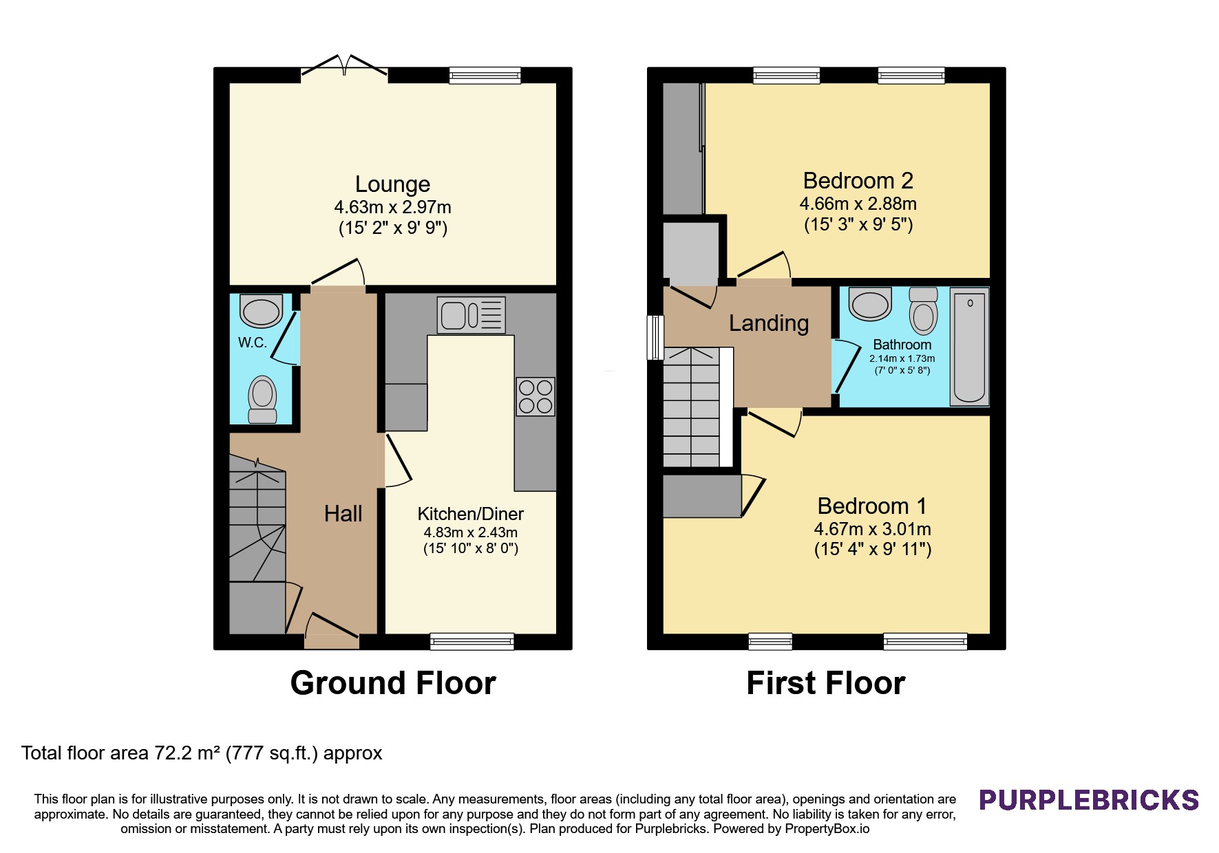 41, High Tree Lane, Tunbridge Wells floorplan