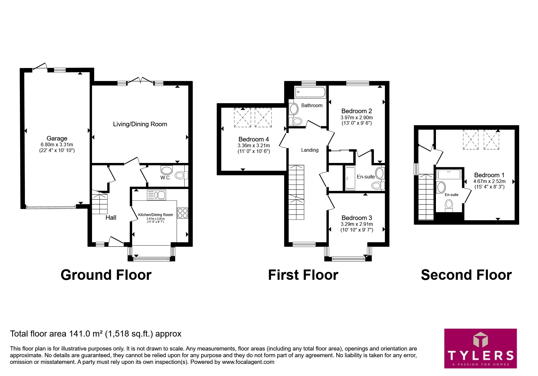 11, Middleton Close, Cambridge floorplan