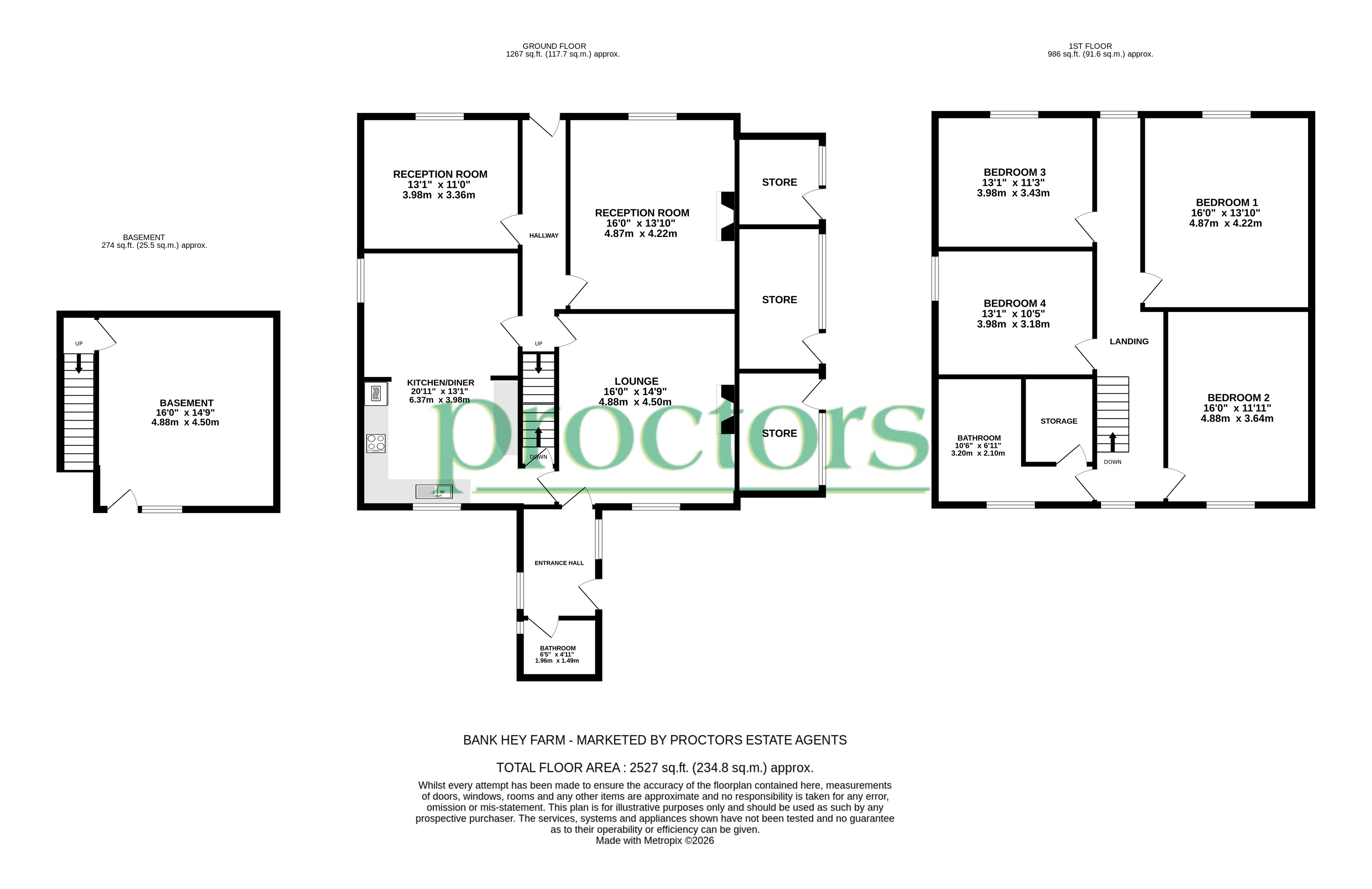 Heys Lane, Blackburn floorplan