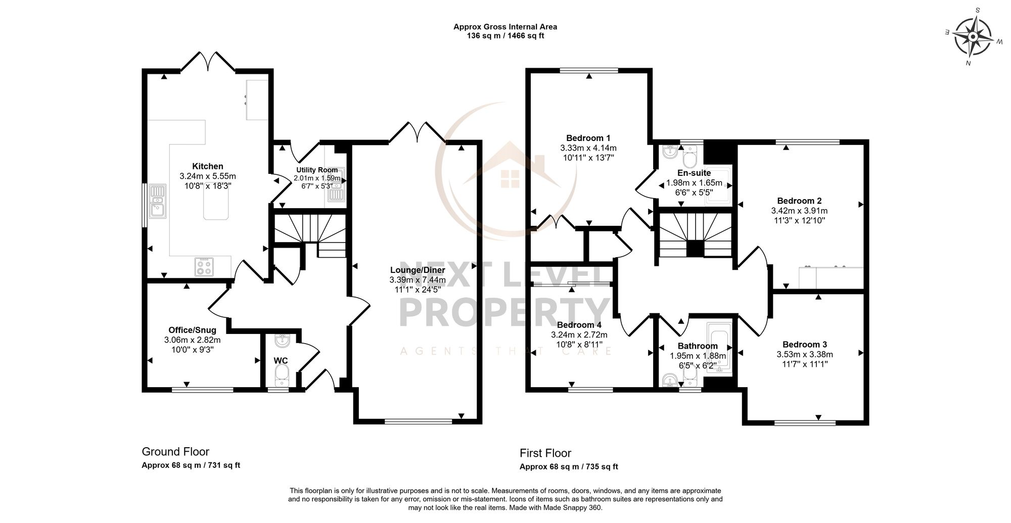 4 Lily Avenue, March floorplan