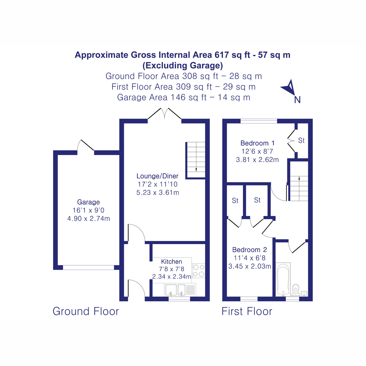 32, Redwing Close, Bicester floorplan