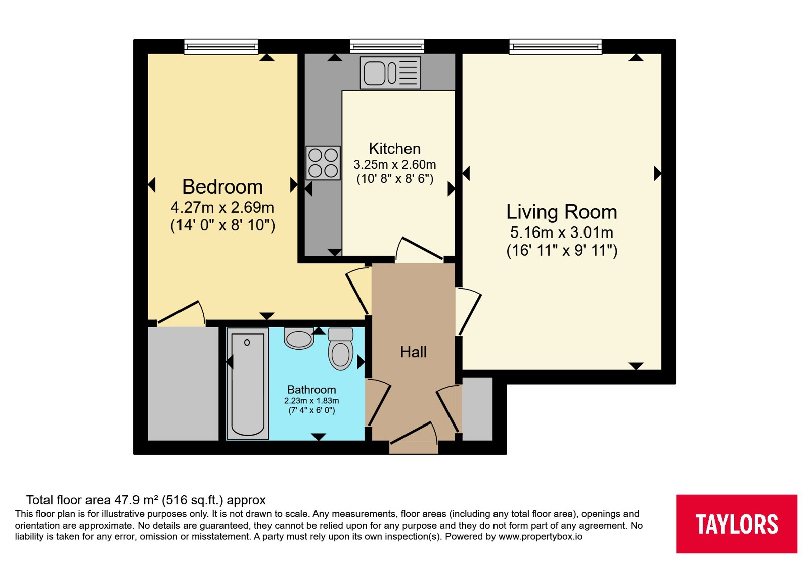 21, Soudrey Way, Cardiff floorplan